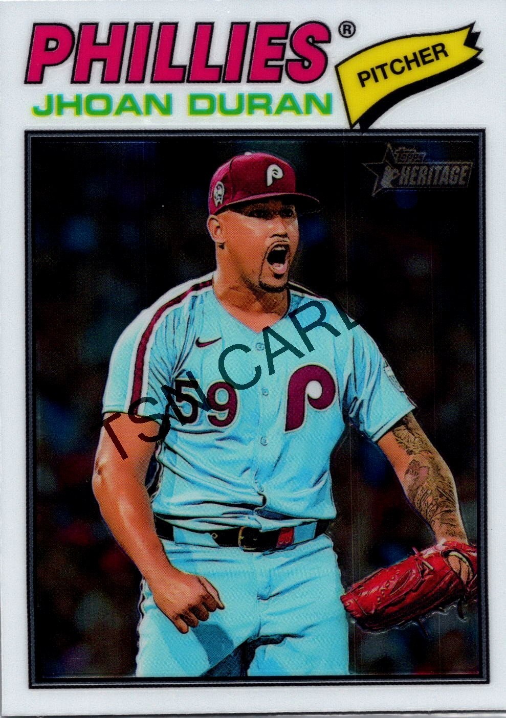 2026 Topps Heritage – Jhoan Duran #14 Chrome