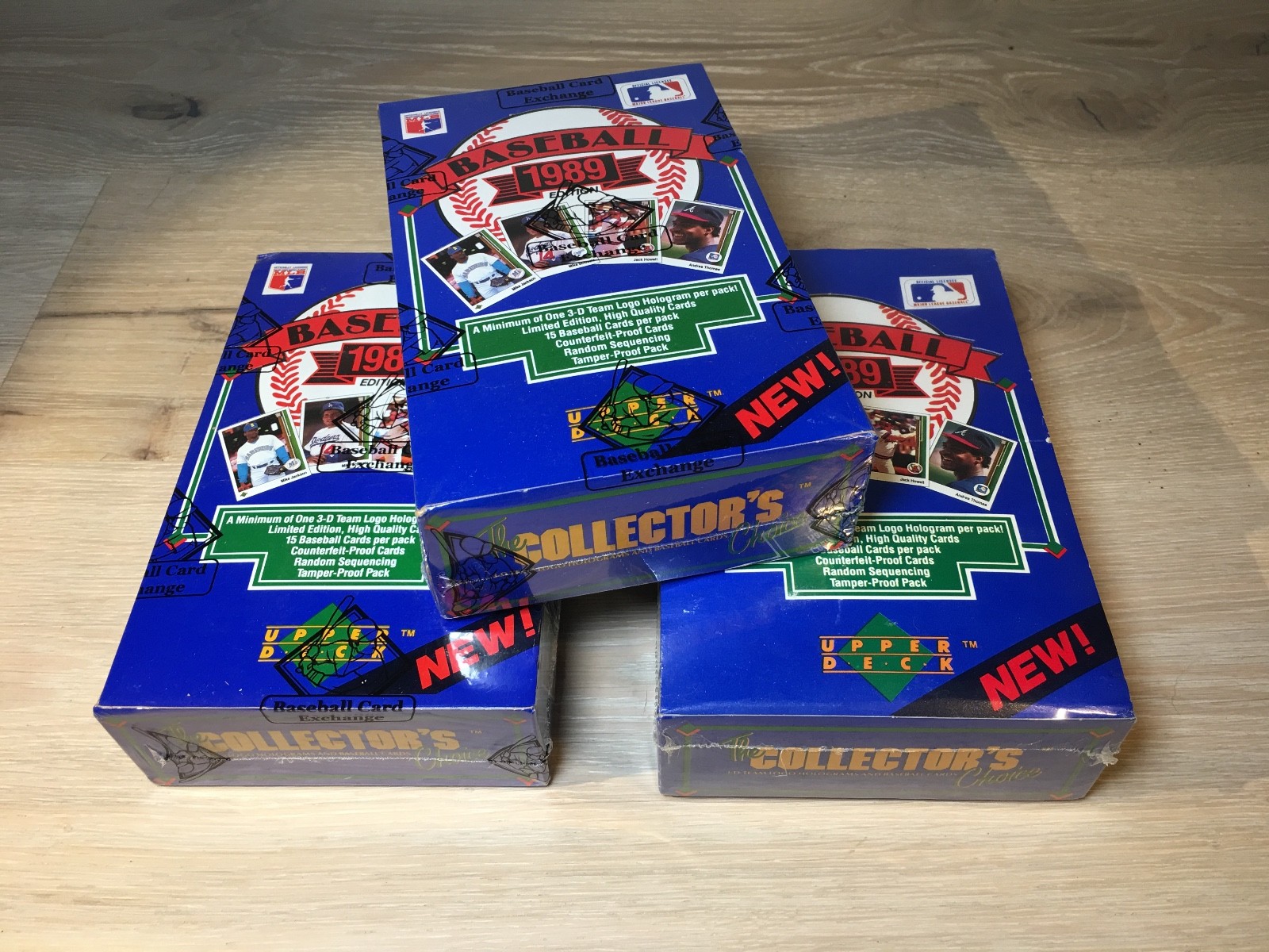 ONE 1989 Upper Deck Low Series Wax Pack ’10’ Ken Griffey Jr Rookie $3000+