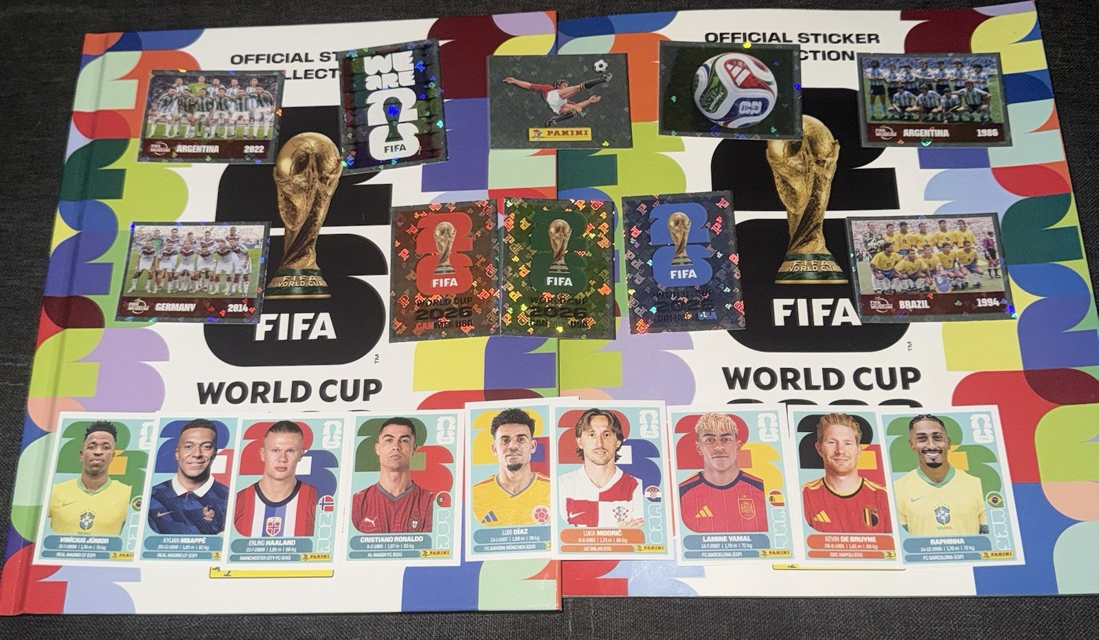 Panini Fifa World Cup 2026 Grupo I Grupo J #FRA – #ARG Stickers US Edition MESSI