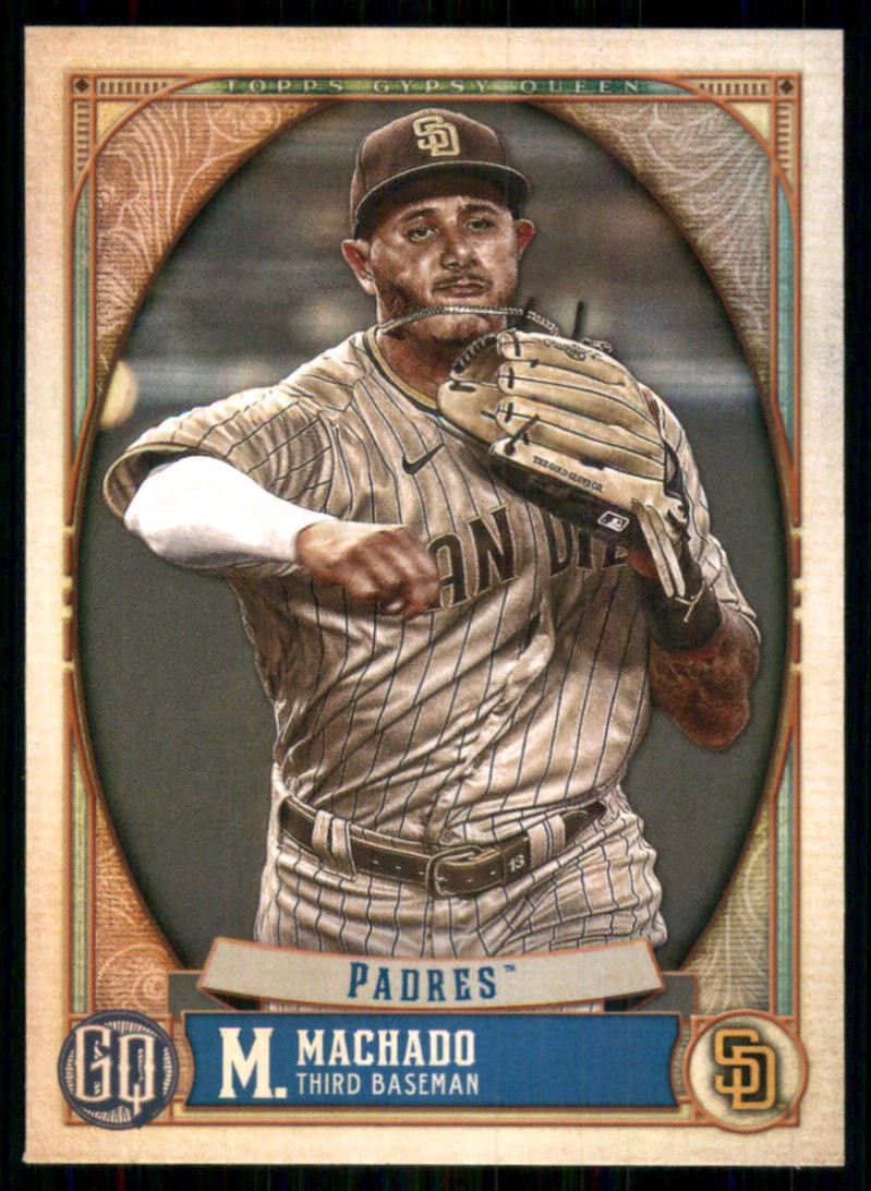 2021 Topps Gypsy Queen #91 Manny Machado San Diego Padres 53192