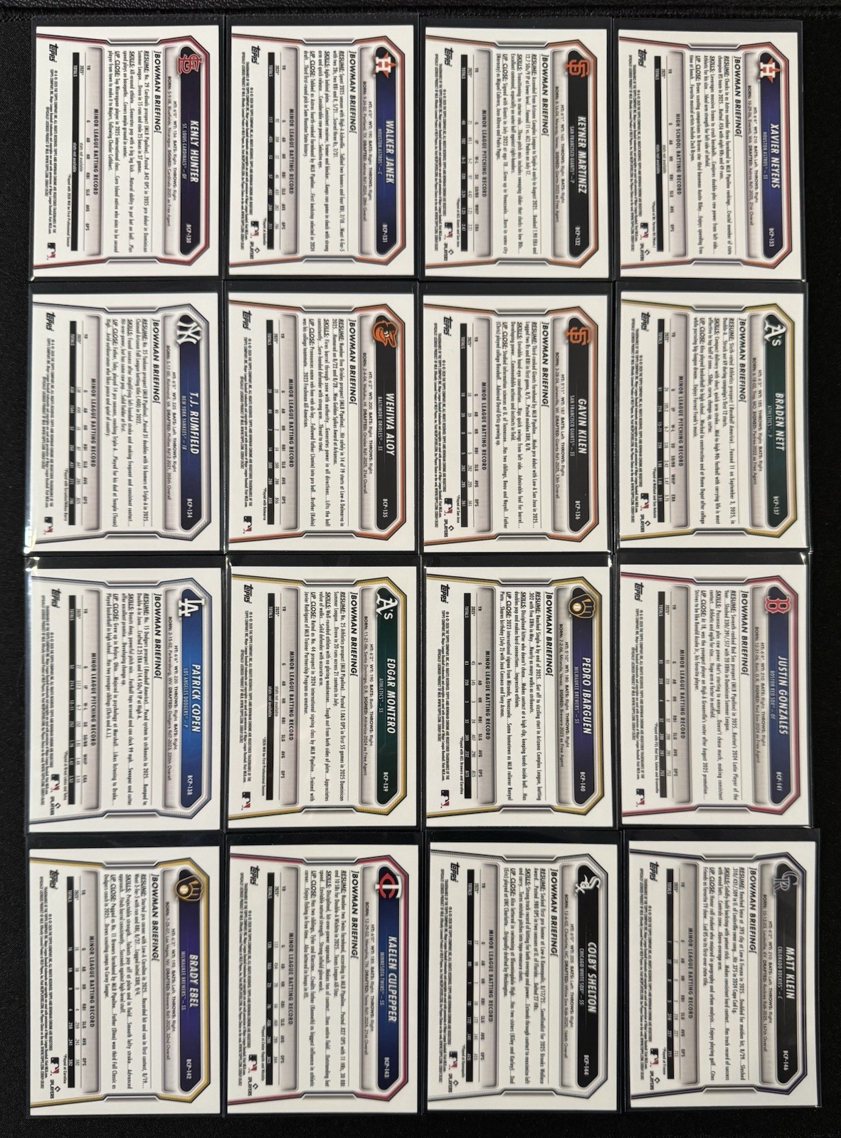 2026 Bowman Baseball – BCP 1 – BCP 150 Chrome Base (You Pick) Multi-Buy Discount