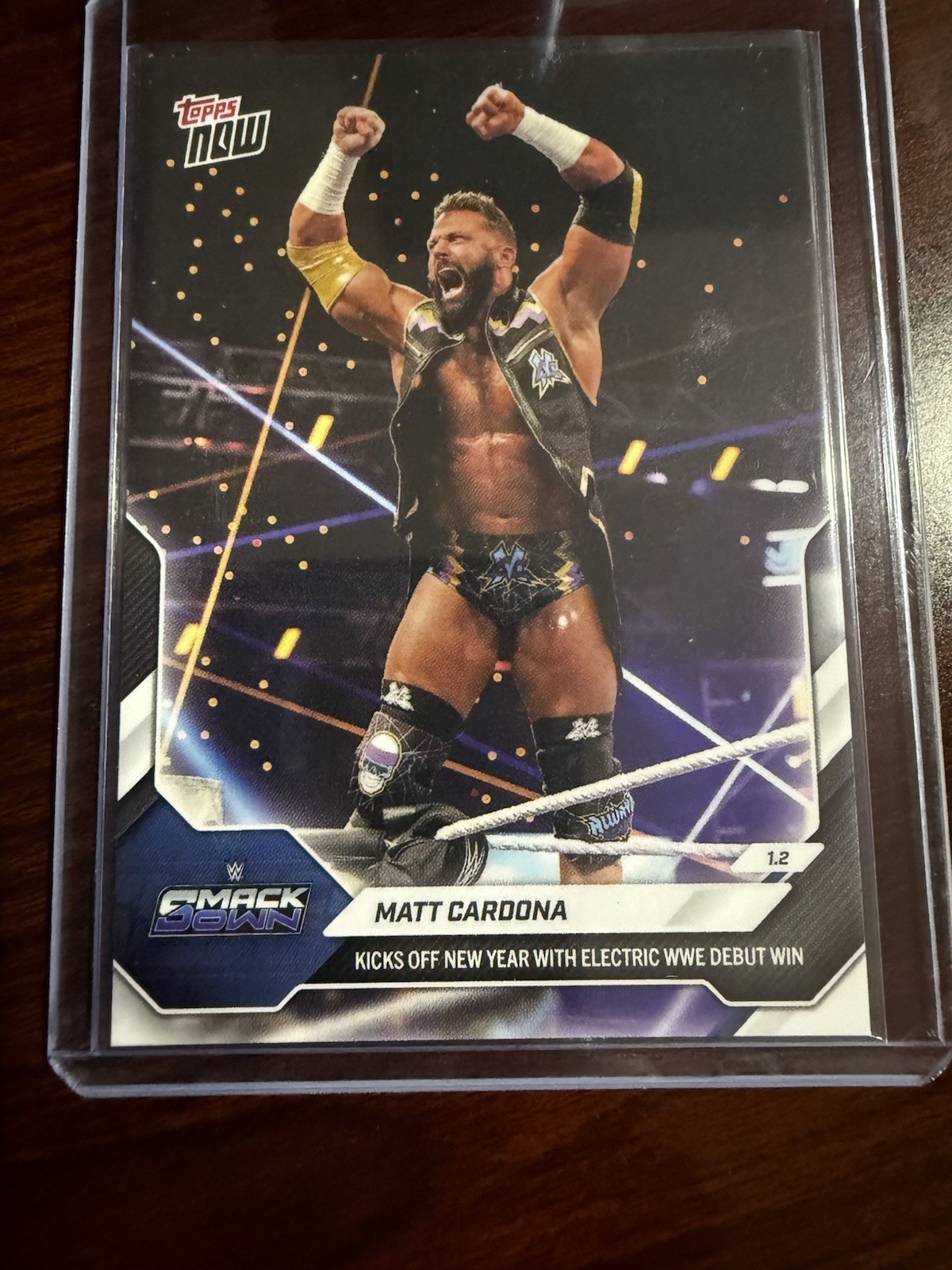 *READY TO SHIP* Matt Cardona – 2026 WWE Topps NOW® – #1