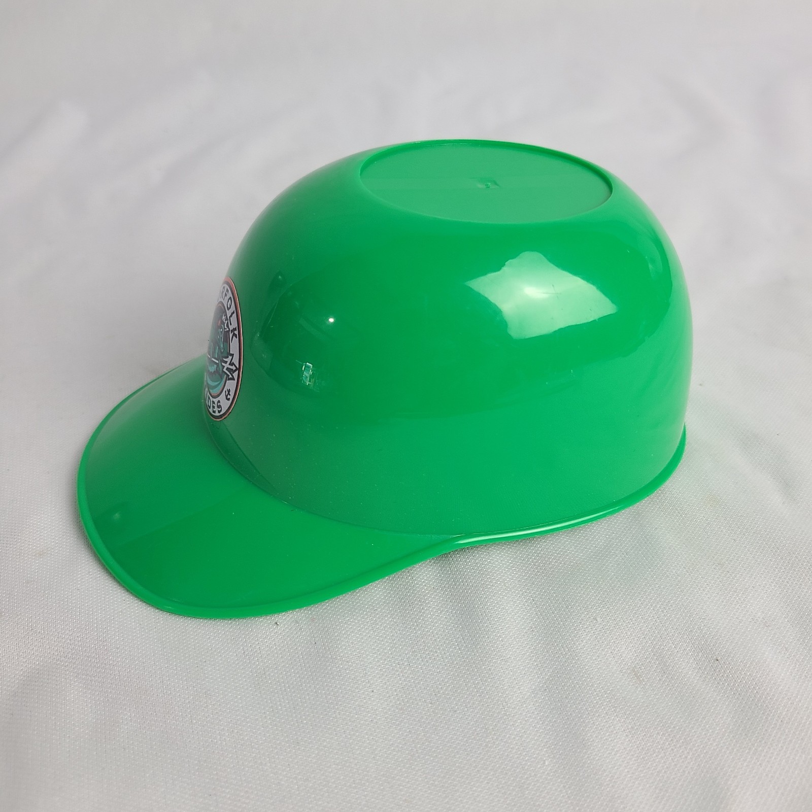 Norfolk Tides Ice Cream Helmet Baseball Mini Snack Bowl MiLB Minor League