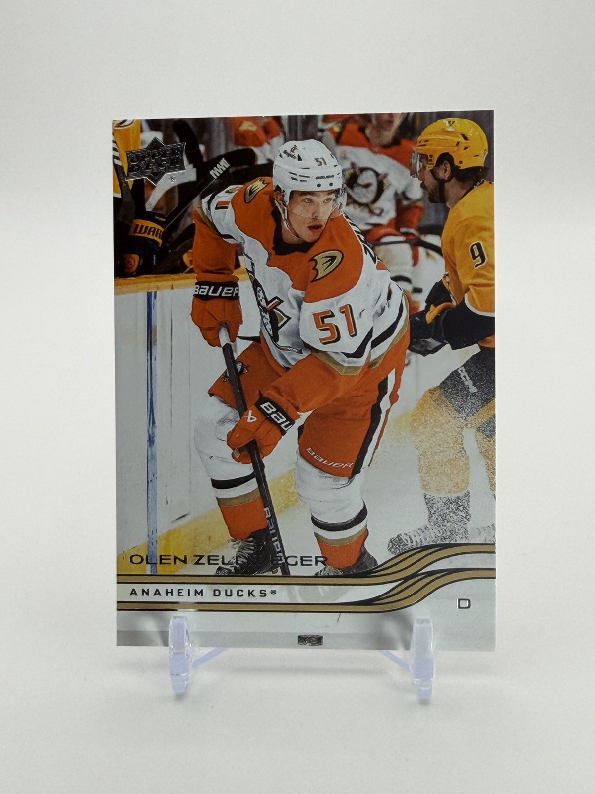 2025-26 Upper Deck Base #251 Olen Zellweger NHL Anaheim Ducks