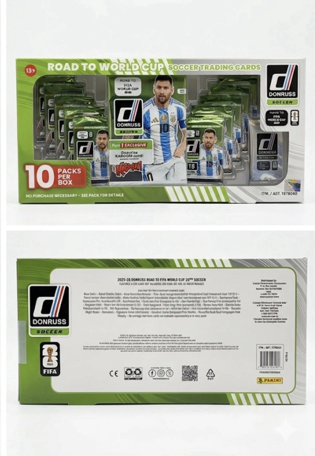2026 Panini Donruss FIFA World Cup Bundle Box (Oversized Kaboom!) SEALED BOX NEW