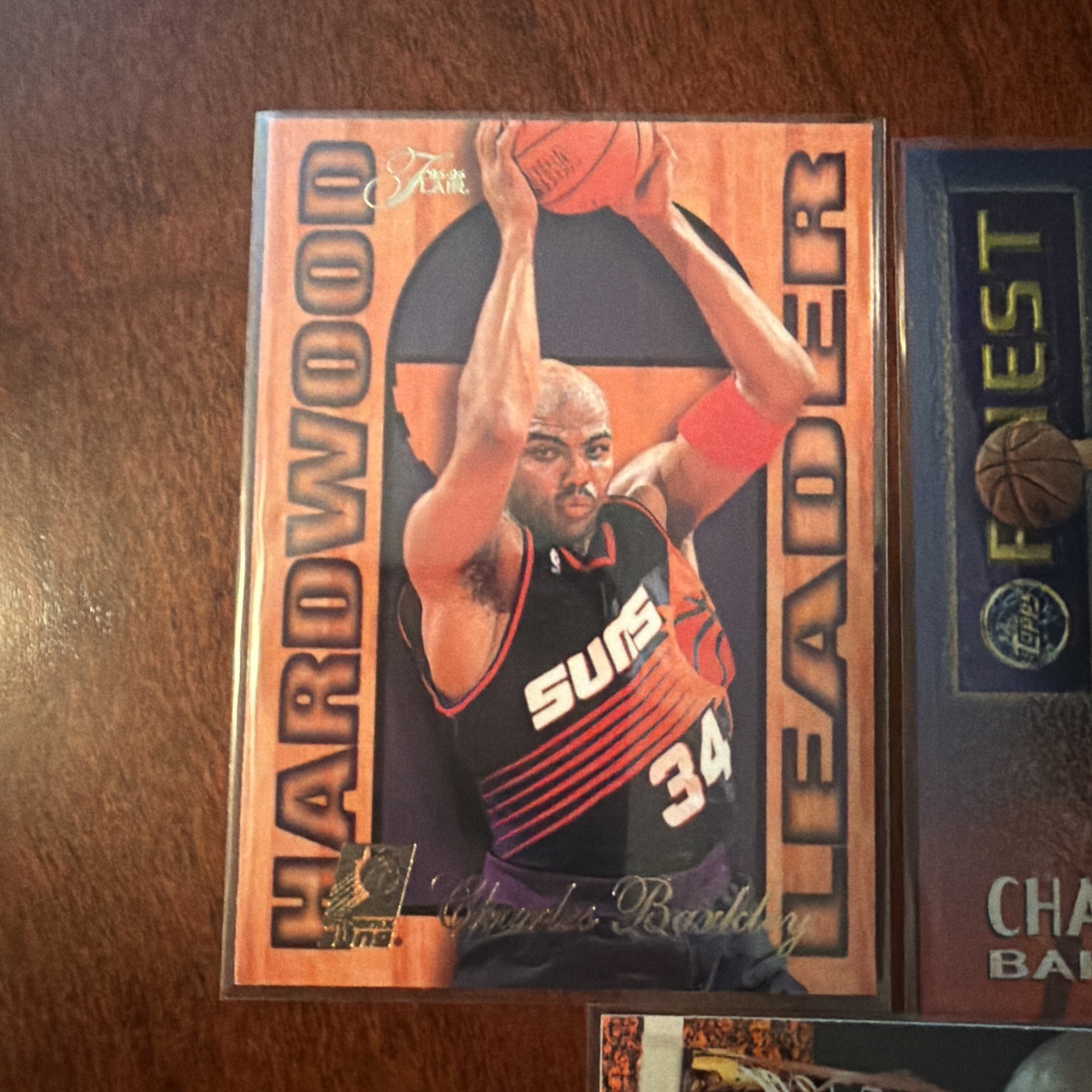 5 Charles Barkley Insert And Base Cards.