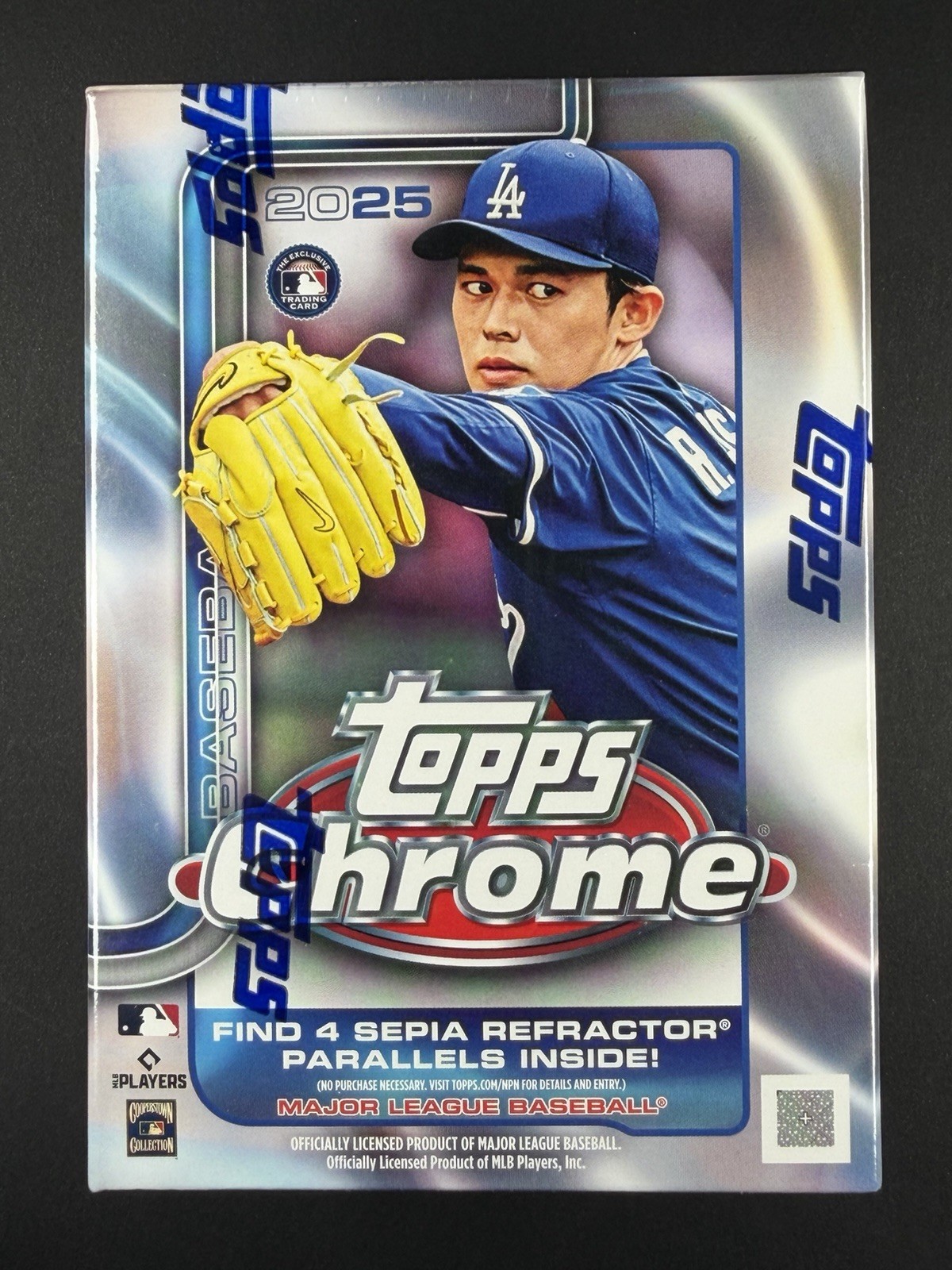 2025 Topps Chrome Baseball Factory Sealed Blaster Box