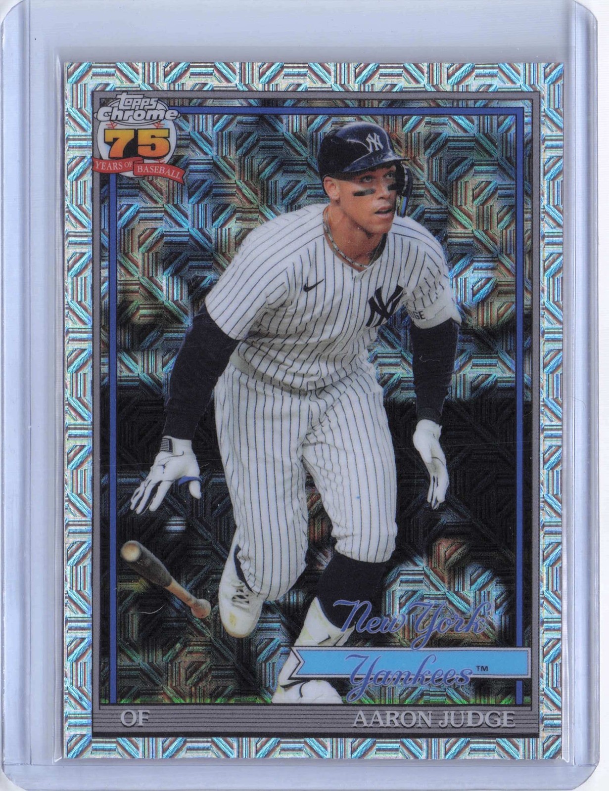 2026 Topps #91C-82 Aaron Judge 1991 35th Anniversary Chrome (Series One)