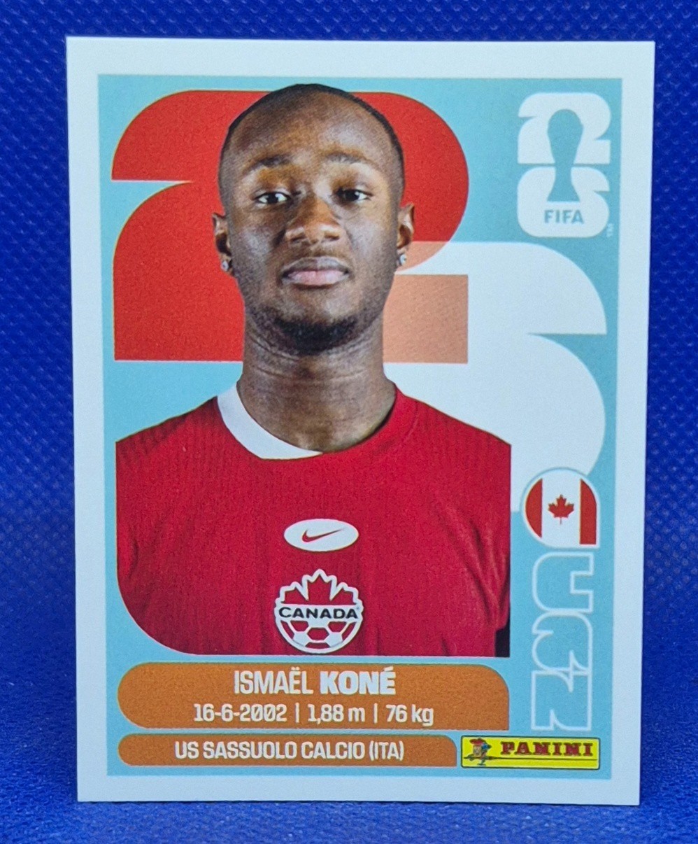 2026 Panini FIFA World Cup Sticker Ismael Kone #CAN 11 – Canada