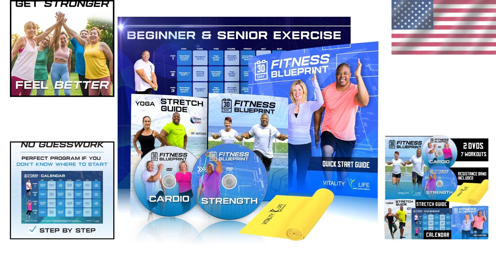 All-Inclusive 30-Day Workout Plan for Seniors & Beginners with Resistance Band