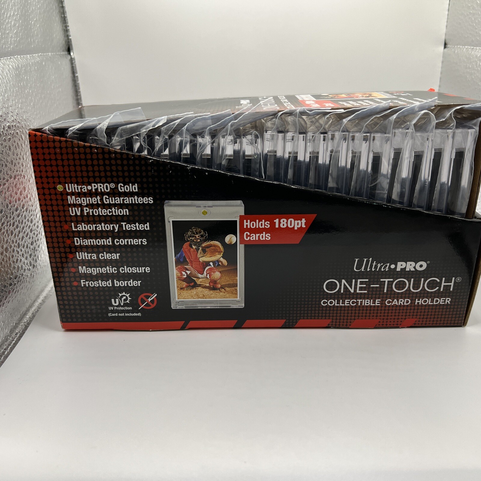 Ultra Pro One-Touch Thick Card 180pt Point Magnetic Card Holder, BOX of 20