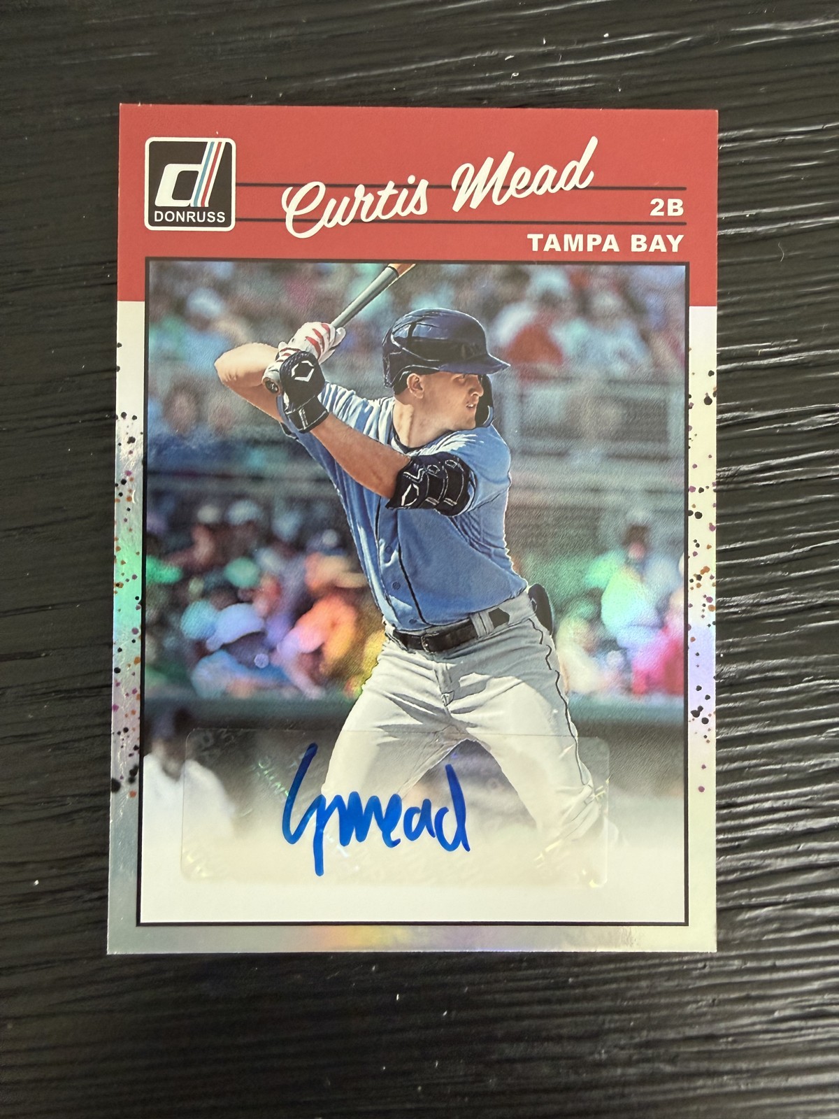 2023 Panini Donruss – Retro 1990 Signatures Curtis Mead #90S-CM ROOKIE AUTO