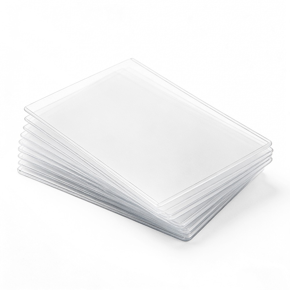 Rigid 6×9 Inch Hard Plastic Protector Sleeves for Trading Cards Photo Postcard