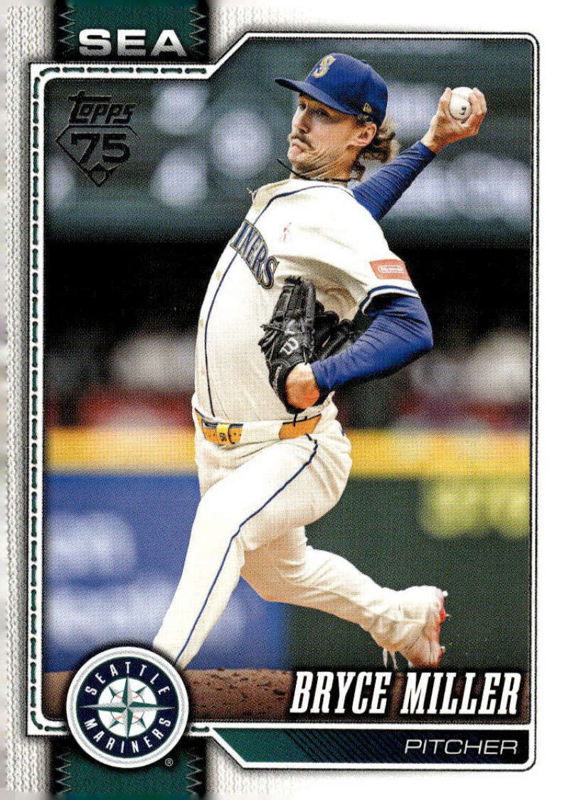 2026 Topps #331 Bryce Miller NM-MT Mariners ID:81909