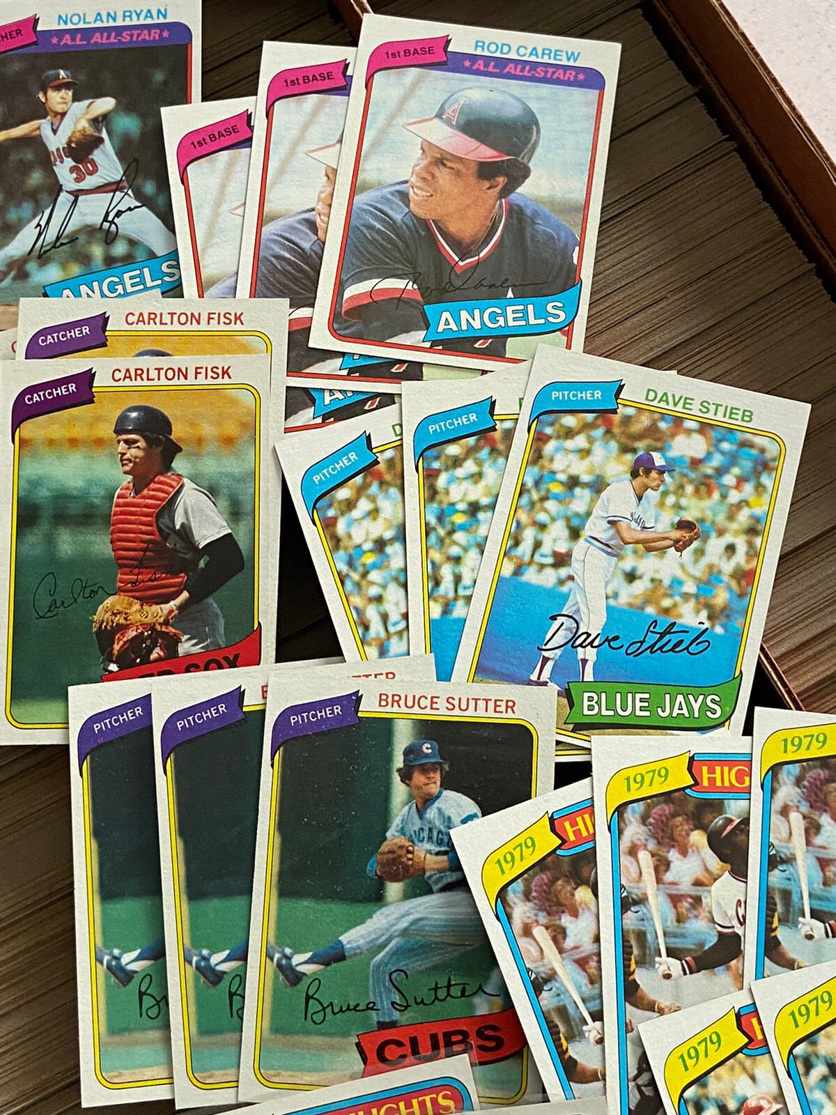Complete Your 1980 TOPPS BASEBALL SET NM/NMMT Pick 25 Points Worth of Cards LOT