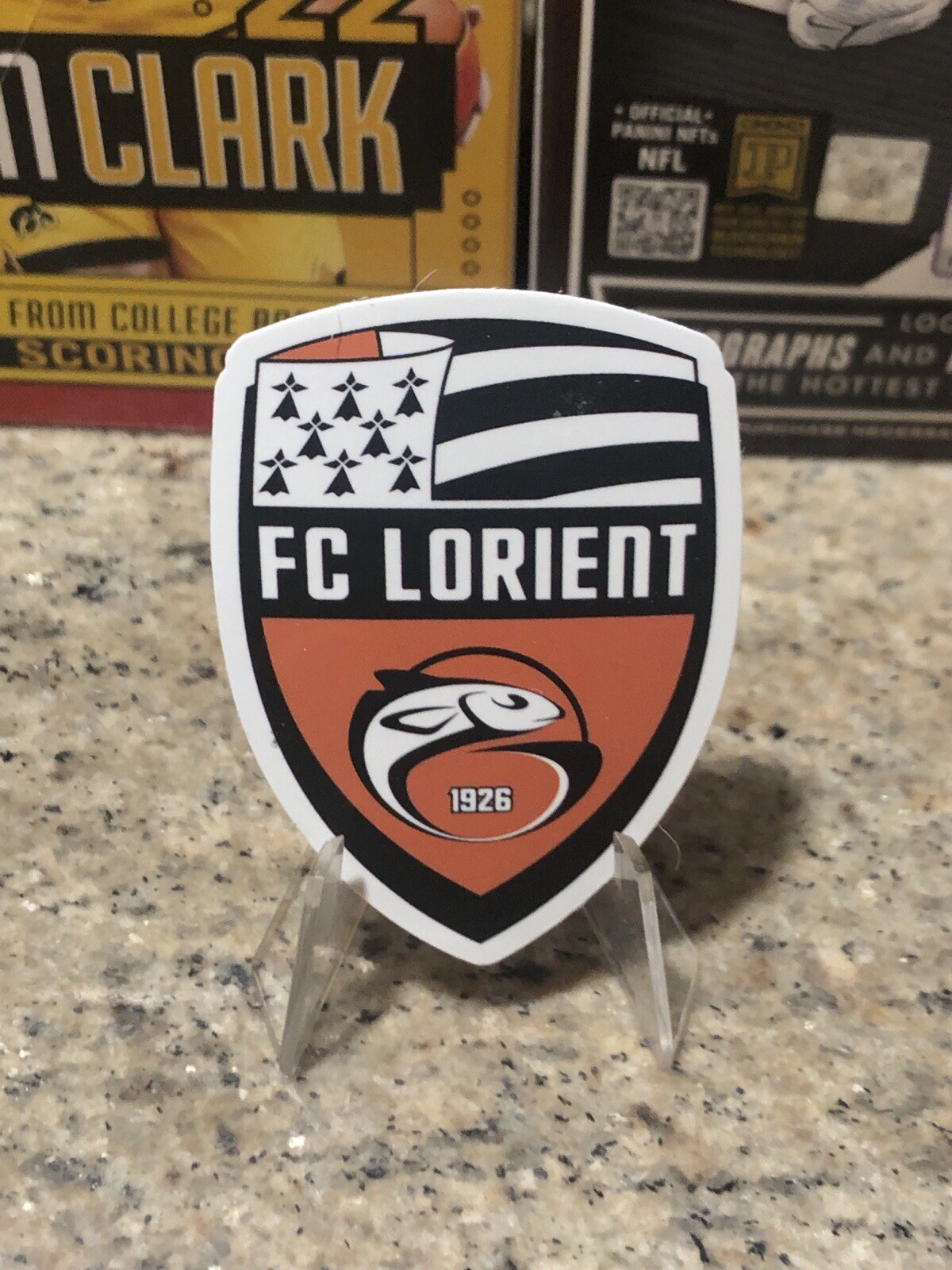 FC LORIENT Soccer Team Logo 2.5in Decal Sticker Stickers Futbol French League