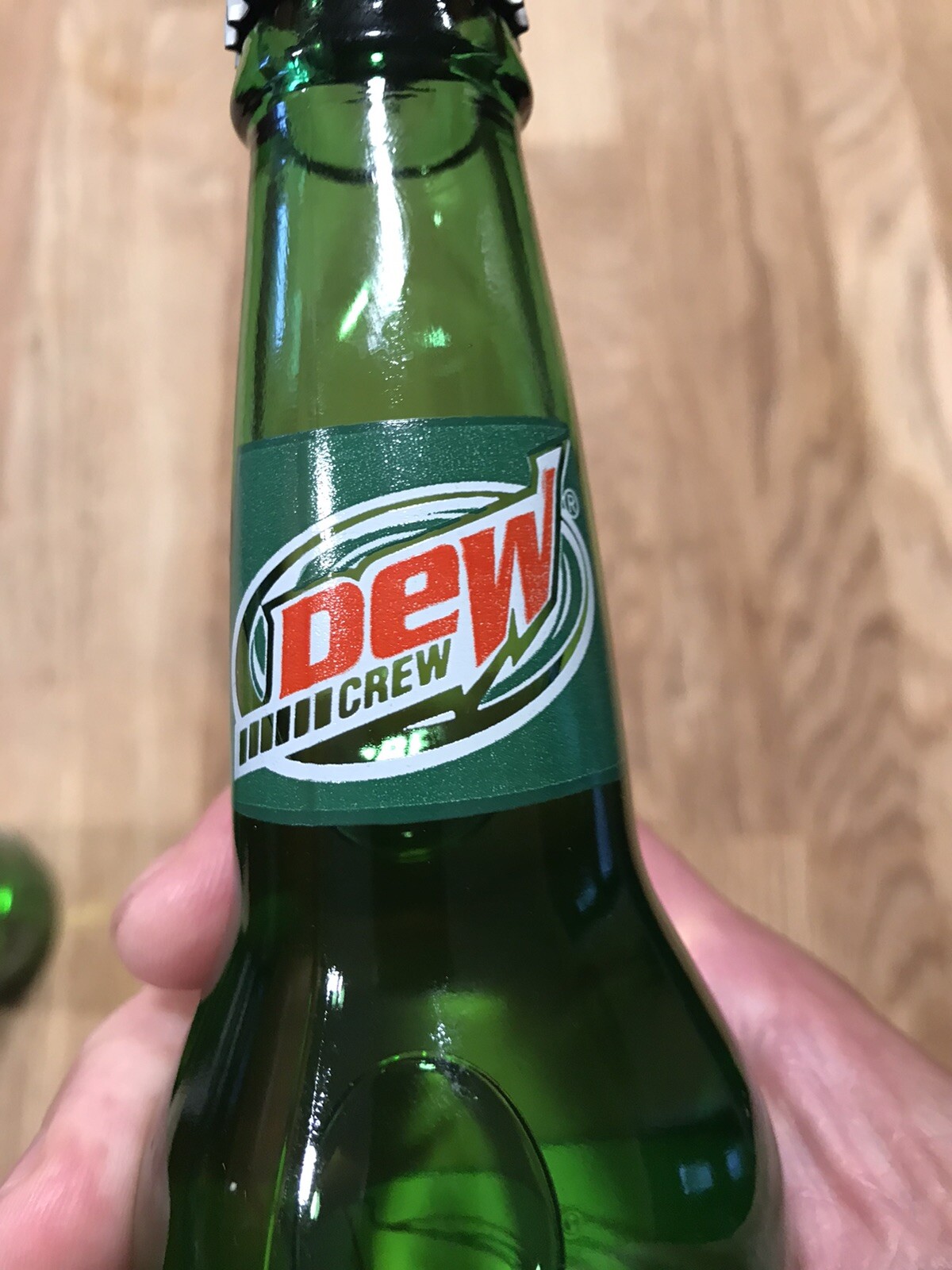 2 Bottle Set Mountain Dew Racing Team Dew Crew Full 12oz NASCAR Bottles