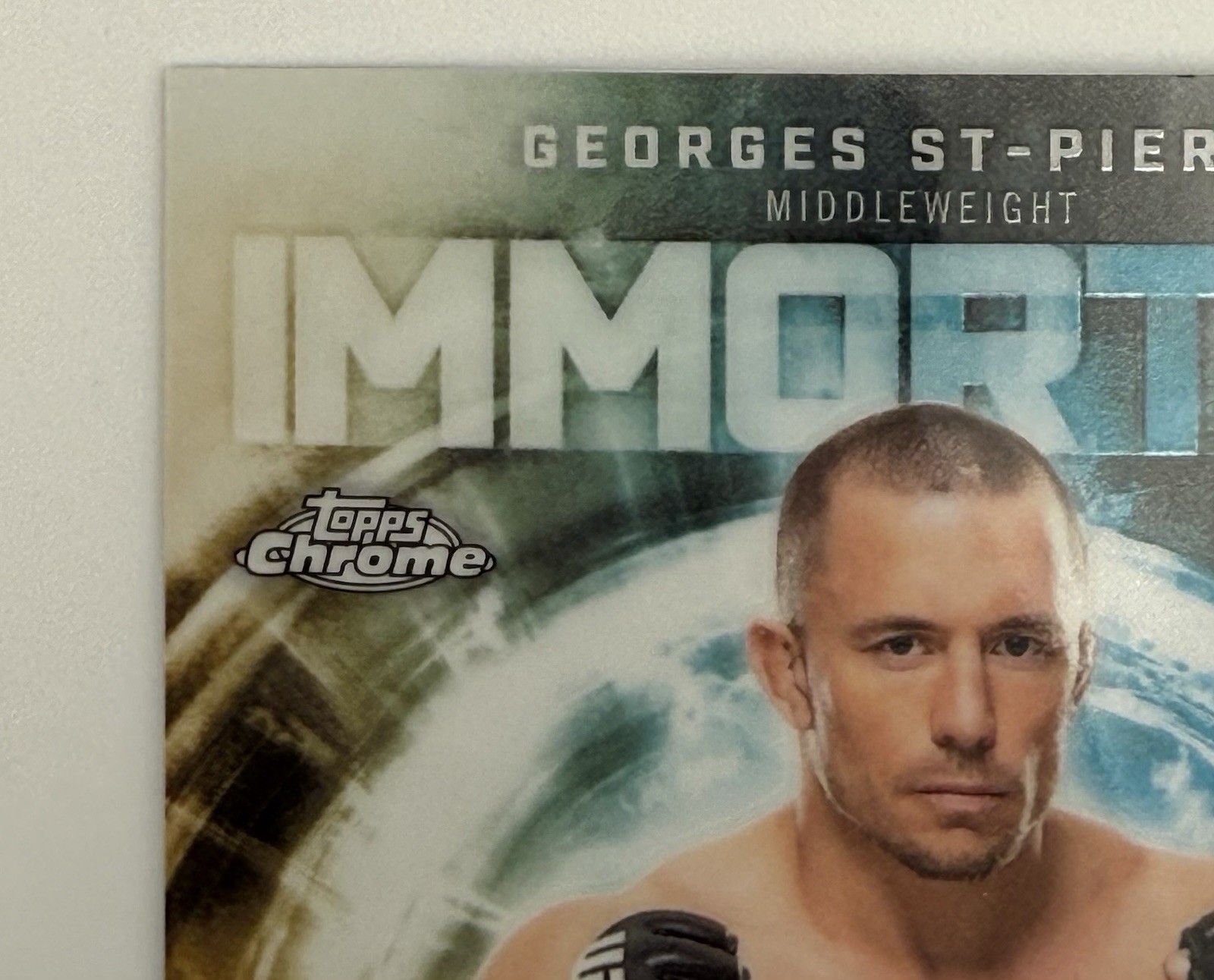 2026 Topps Chrome UFC Immortal Force Georges St-Pierre Case Hit SSP