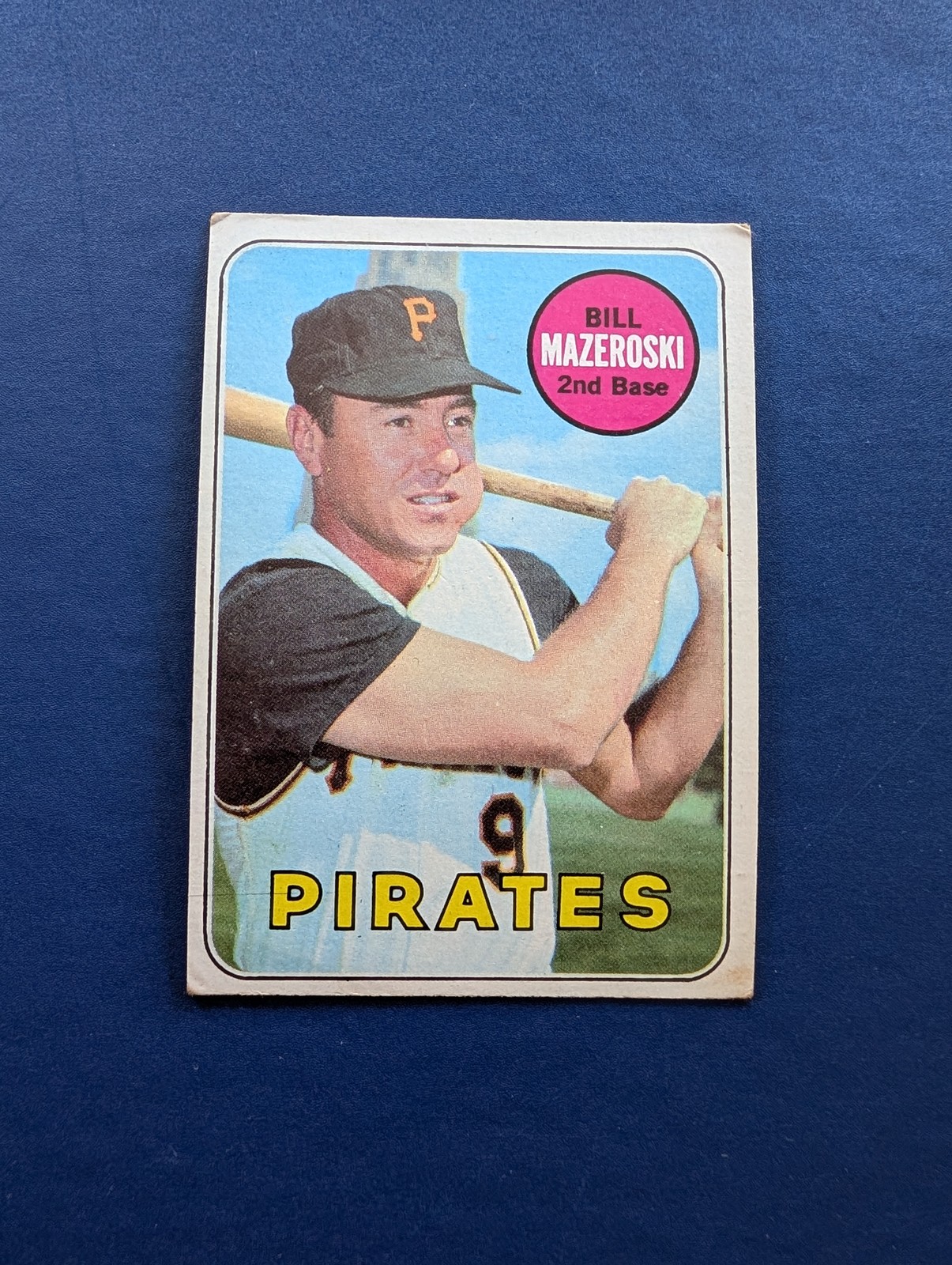 1969 Topps – Bill Mazeroski #335 – VG