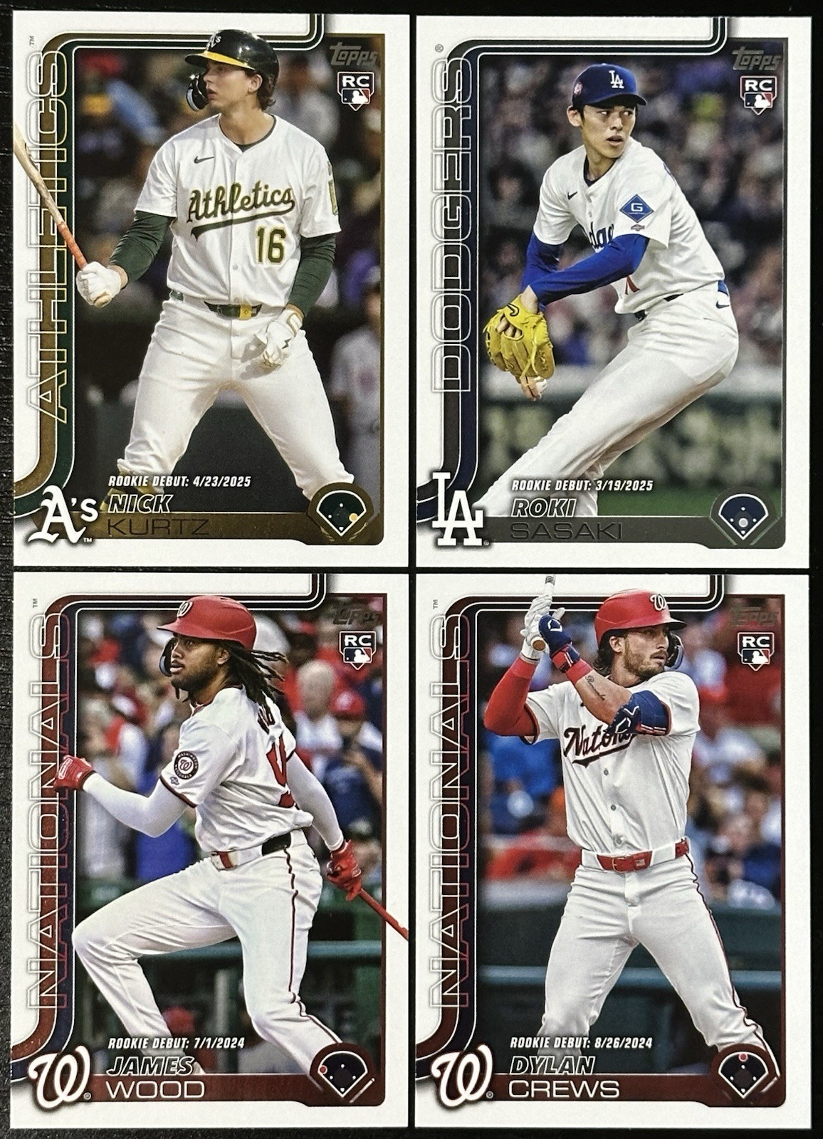 2025 Topps Update Baseball US176-US350 Complete your set, You Pick