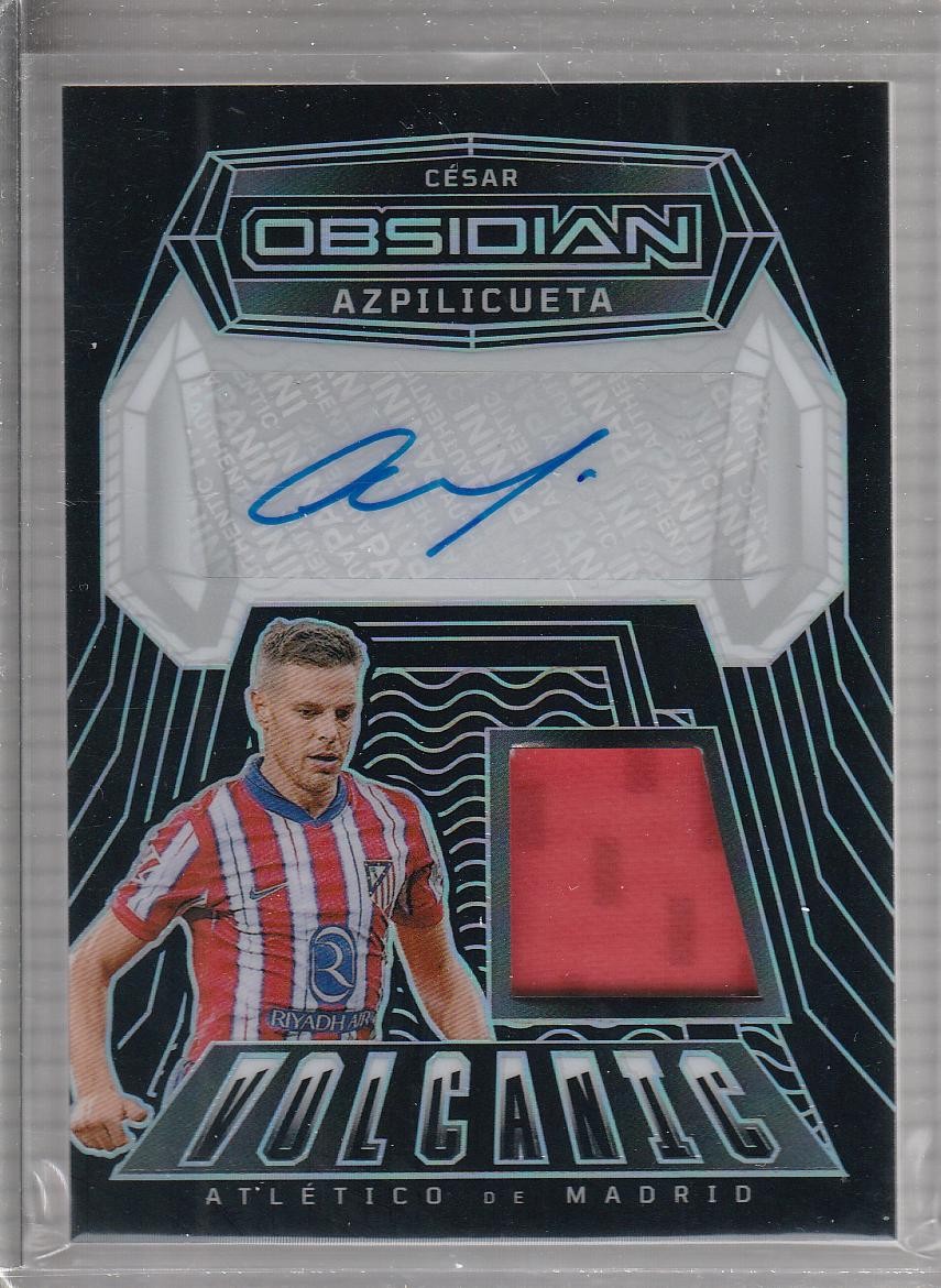 2024-25 Panini Obsidian #VS-CA Cesar Azpilicueta Volcanic Material #/199