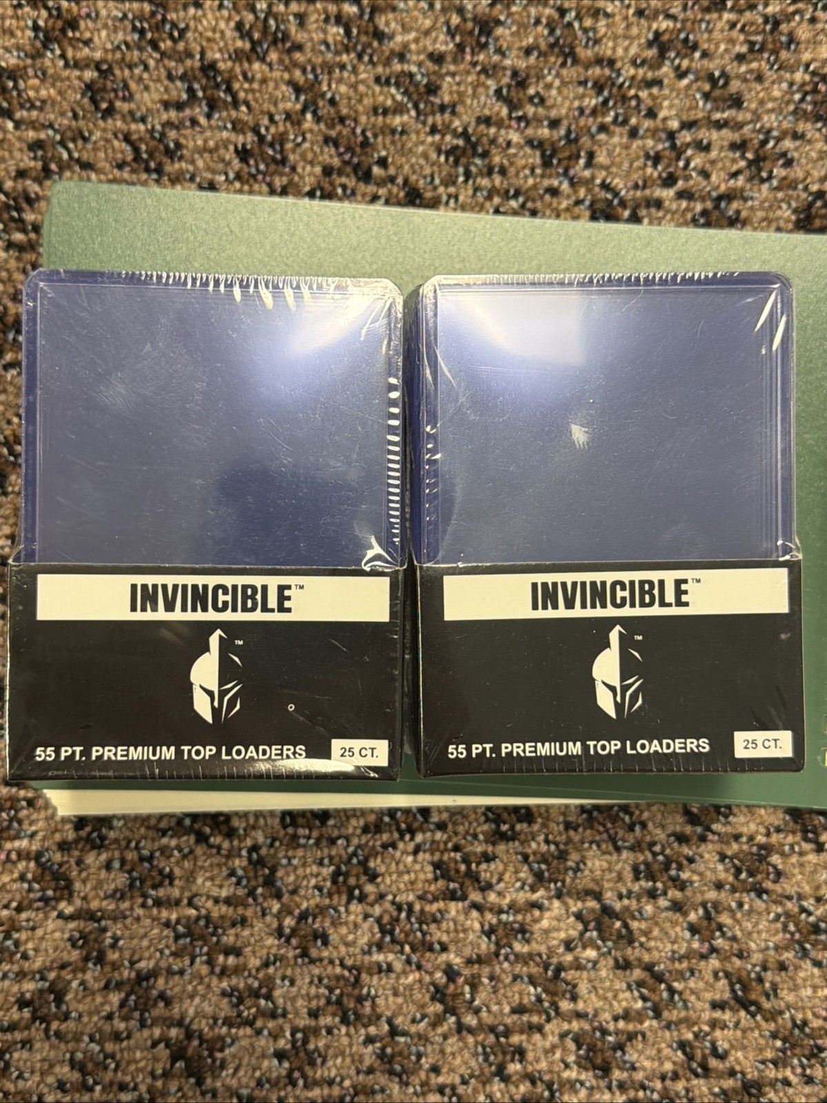 55pt Toploaders 2 Packs of 25 per pack – 50 total – For Prizm, Optic, Auto Cards