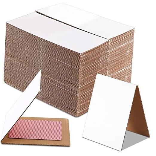 Pack 4.5 x 3.5 Inches Folded Trading Card Shipping Protectors Trading Card 200