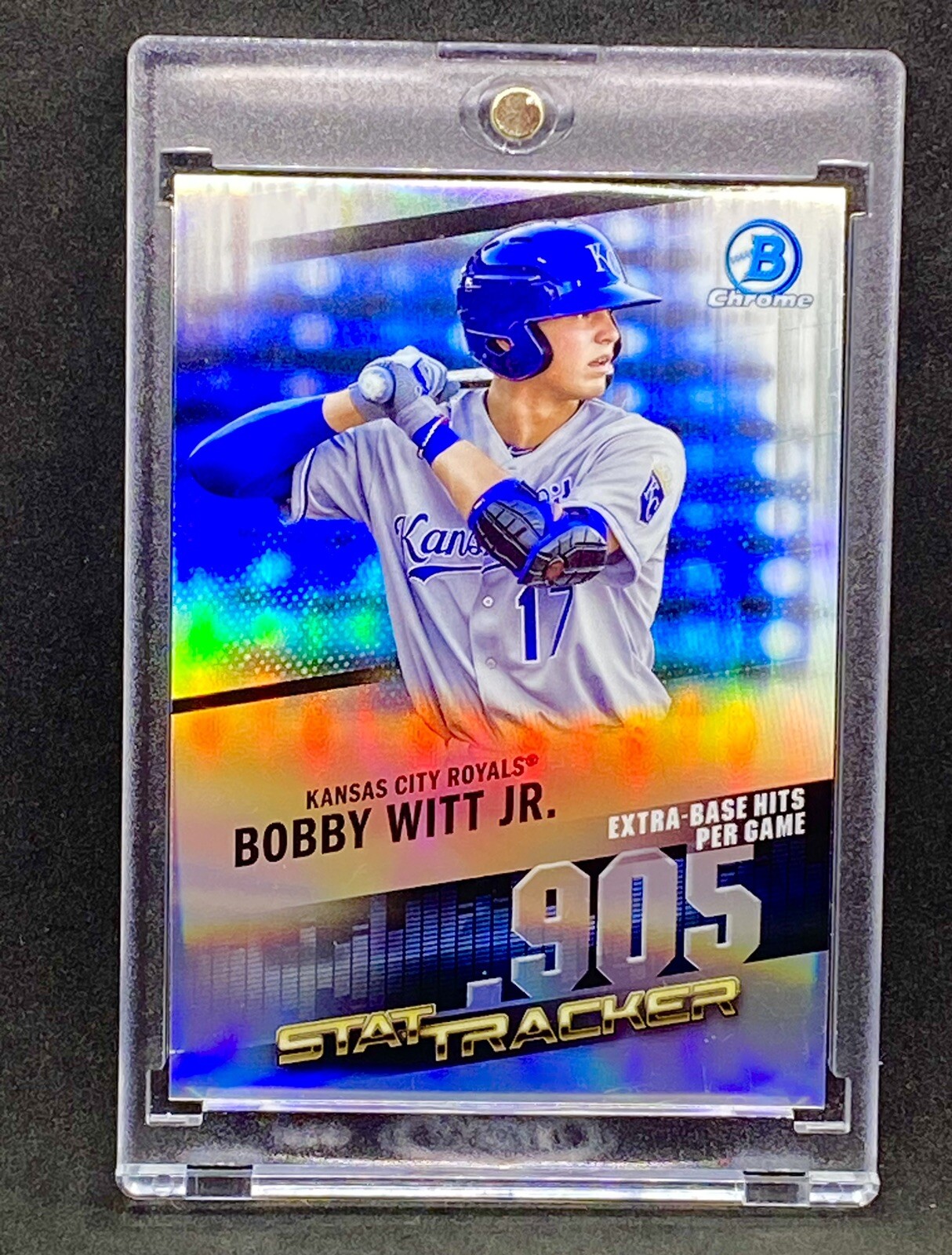 Bobby Witt Jr. RARE REFRACTOR ROOKIE RC INVESTMENT CARD SSP CHROME ROY MVP