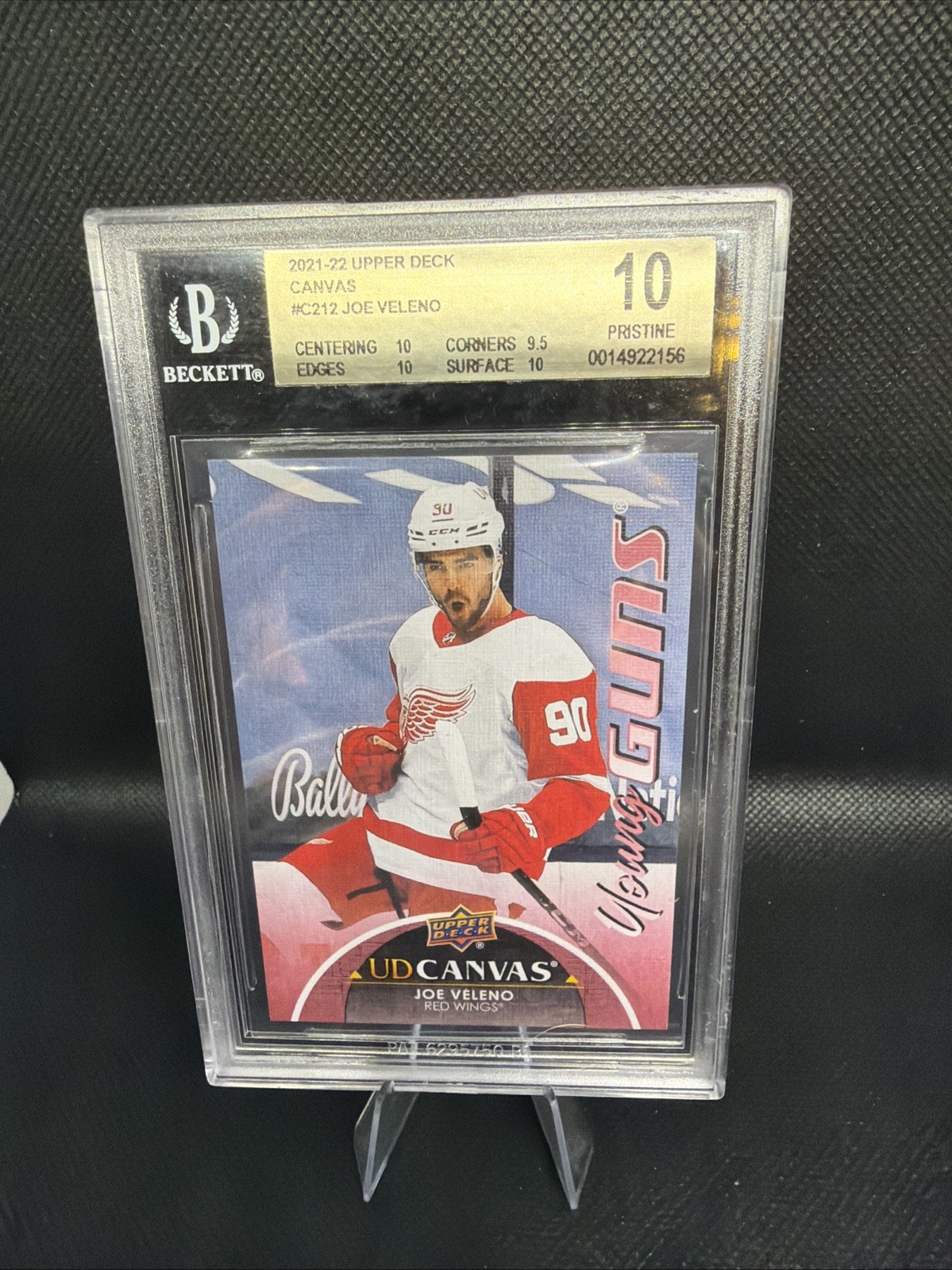 2021-22 Series 2 Hockey – Joe Veleno Young Guns Canvas Beckitt 10