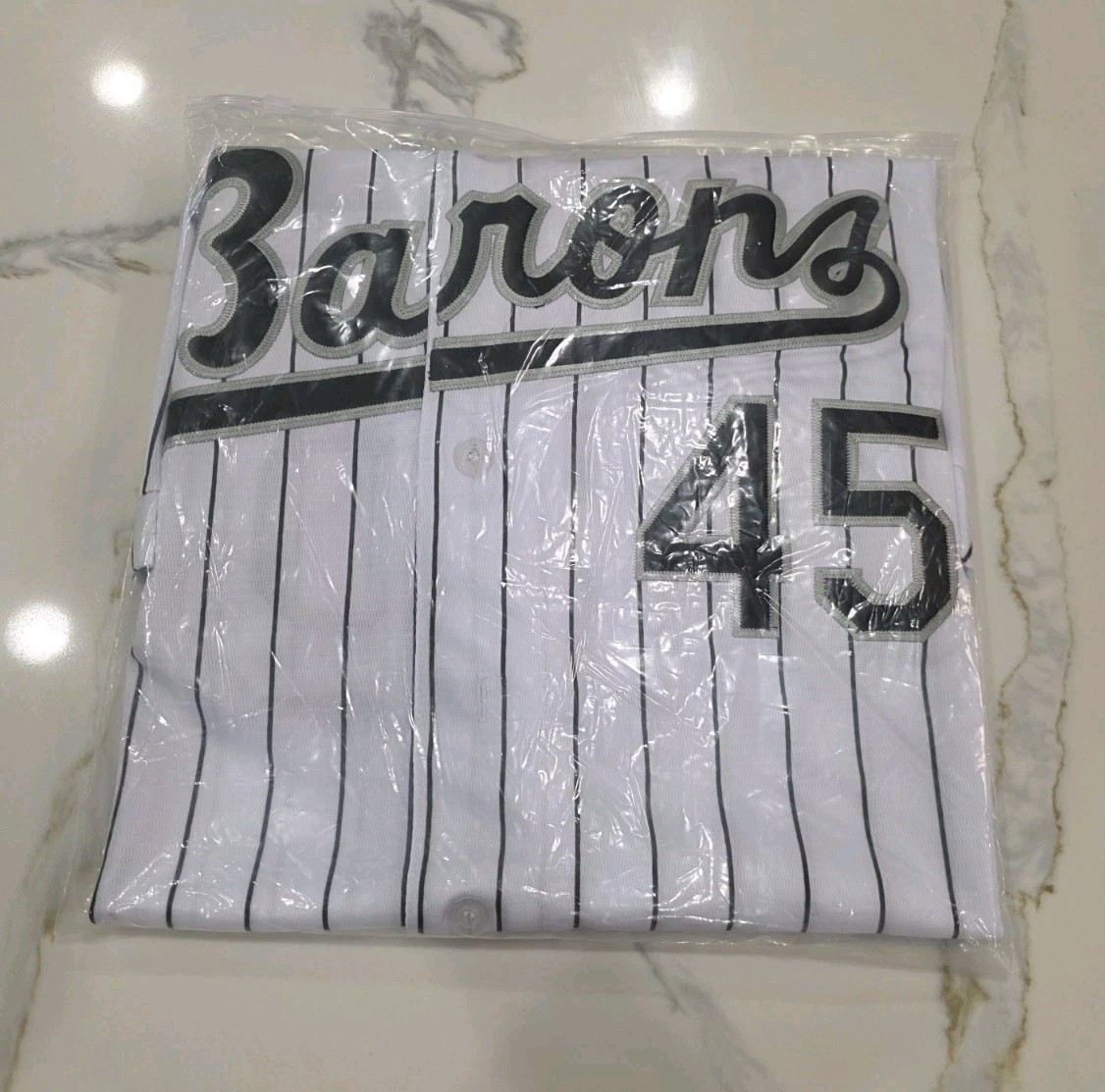 🔥 Michael Jordan 🔥 #45 Birmingham Barons 1994 Minor League Baseball Jersey XL