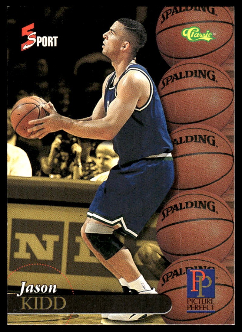 Jason Kidd 1995 Classic Five Sport #198 Mavericks NBA READ FREE SHIPPING