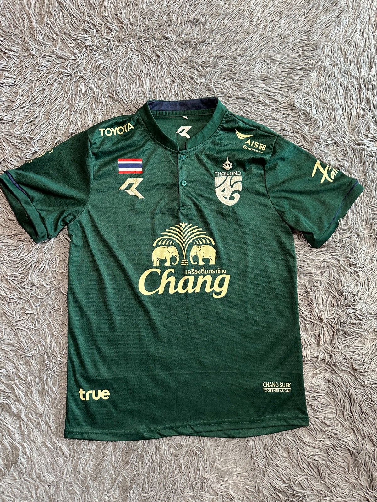 Thailand Cadenza National Team Soccer Jersey Football Shirt Mens Size L