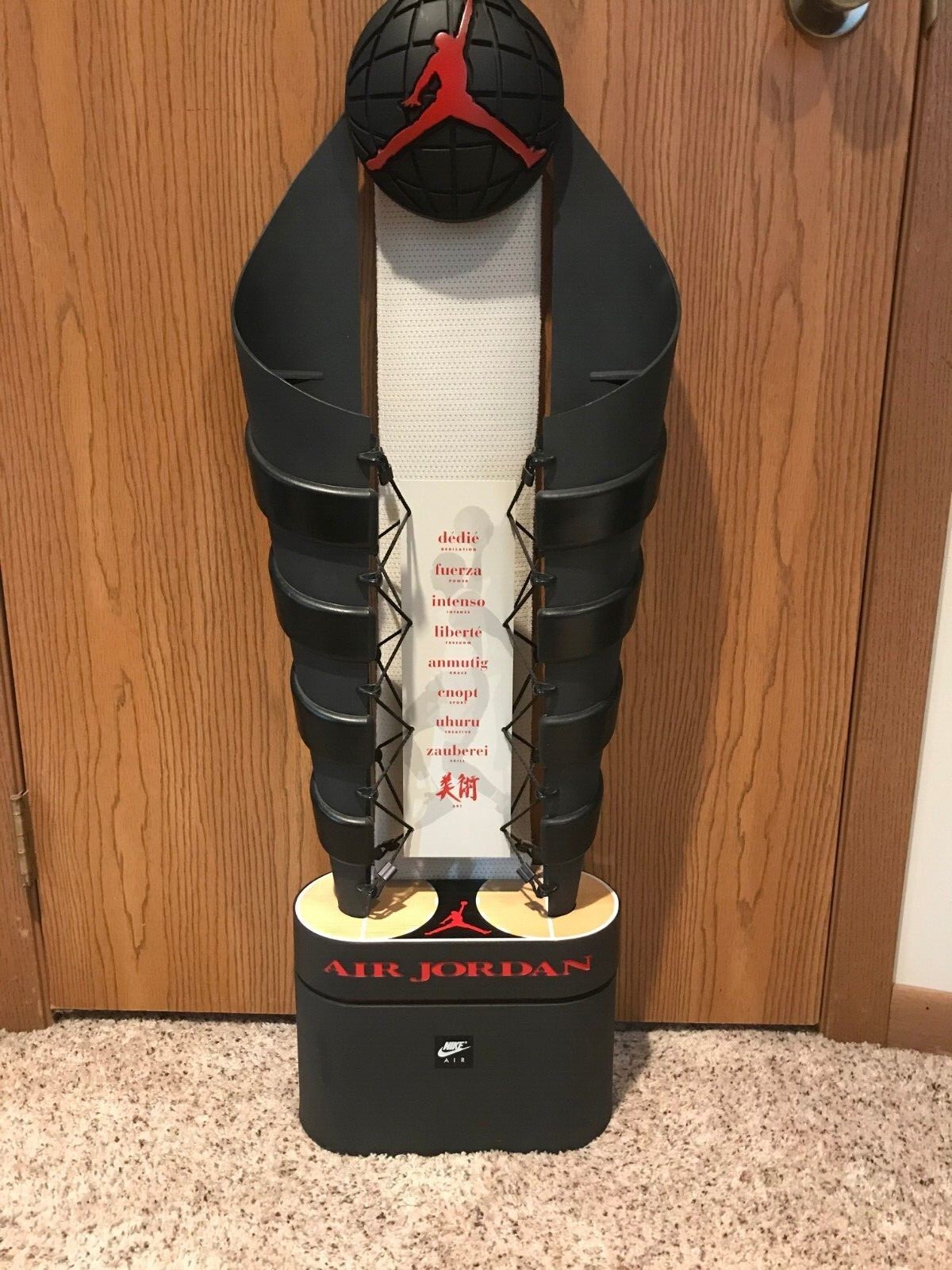 MICHAEL AIR JORDAN NIKE SHOE DISPLAY STAND ONLY(no shoes) *EXTREMELY RARE* 23