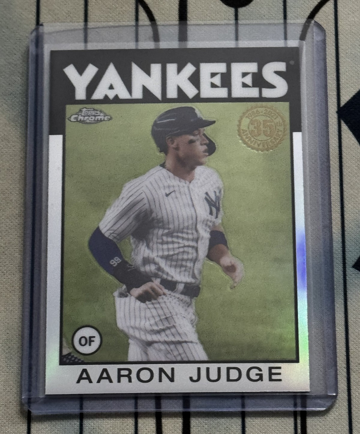 Aaron Judge 2021 Topps Chrome ⚾ 1986 Topps REFRACTOR #86BC-1 NYYankees QTY🔥
