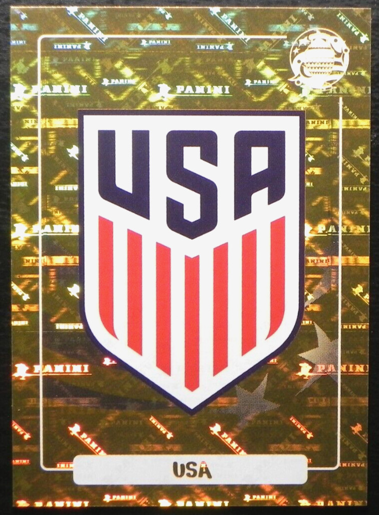 2024 Panini COPA America USA Stickers USA1 Team Emblem Logo FOIL