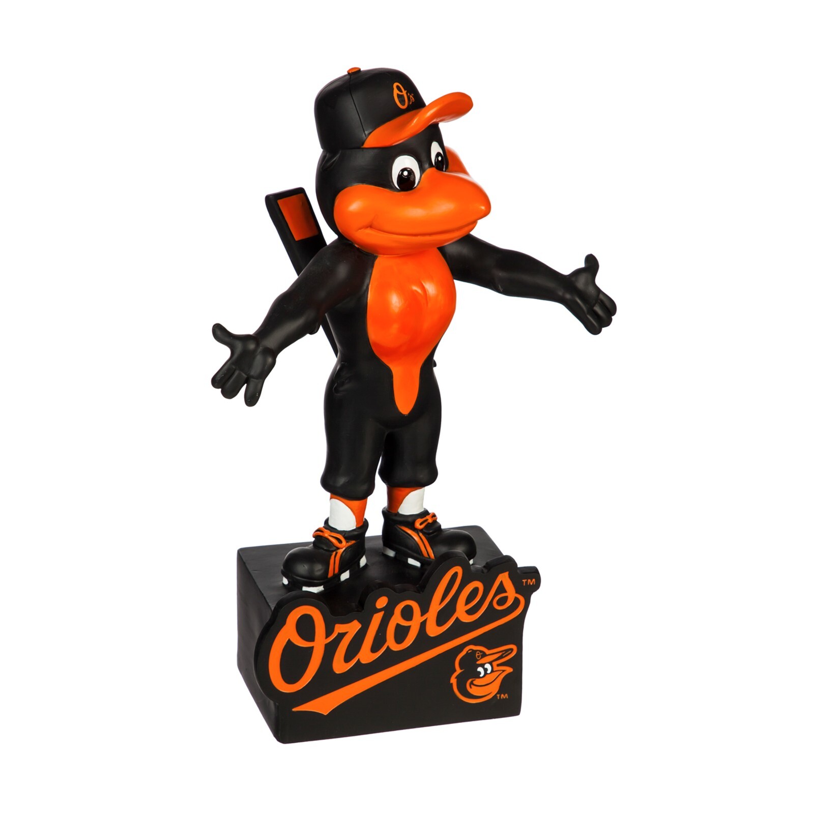 Baltimore Orioles MLB 12″ Garden Mascot Statue Team Sports America