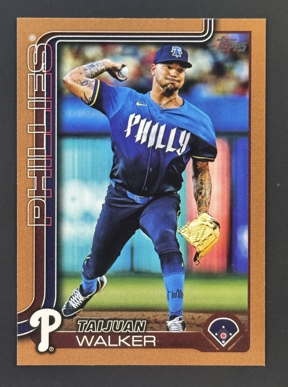 2025 Topps Series 2 – Taijuan Walker #351 Gold /2025