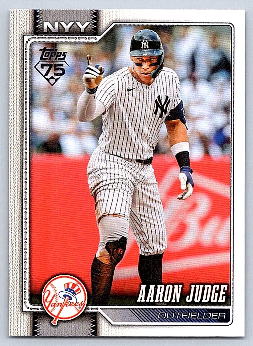 AARON JUDGE YANKEES 2026 TOPPS SERIS 1 #1