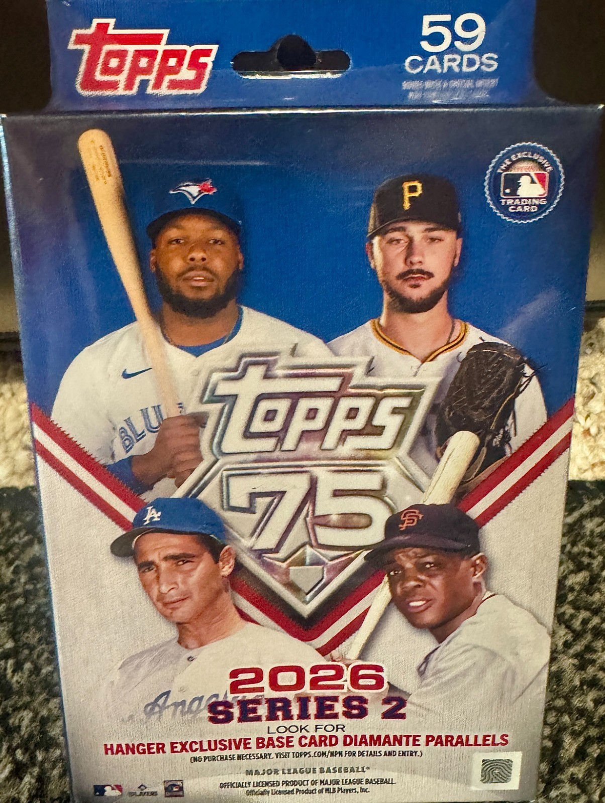 2026 Topps Series 2 – MLB Trading Cards – 59-Card Hanger Box