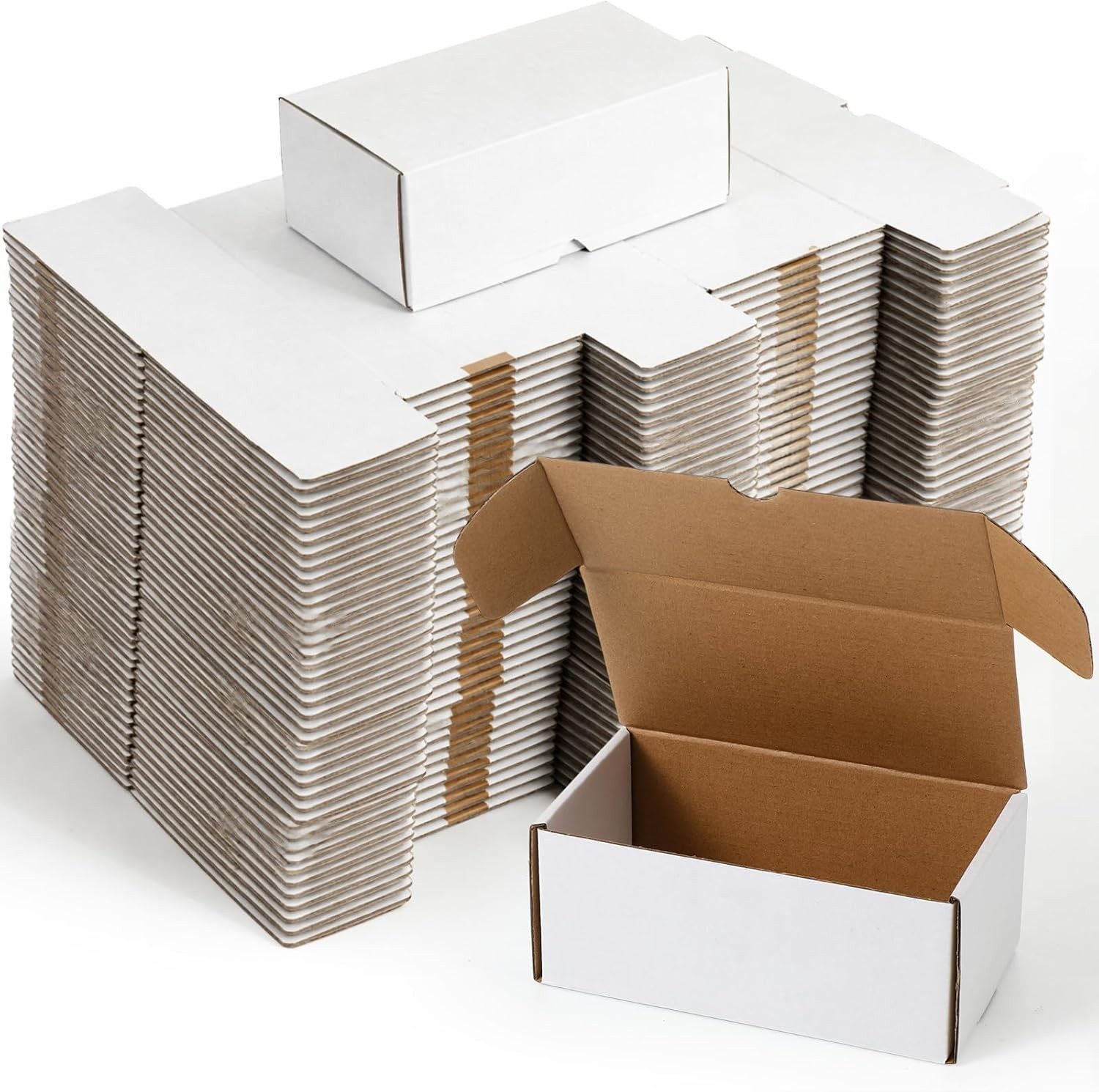 150 Pcs 400 Count Trading Card Storage Box Cardboard Baseball Card Storage Box C