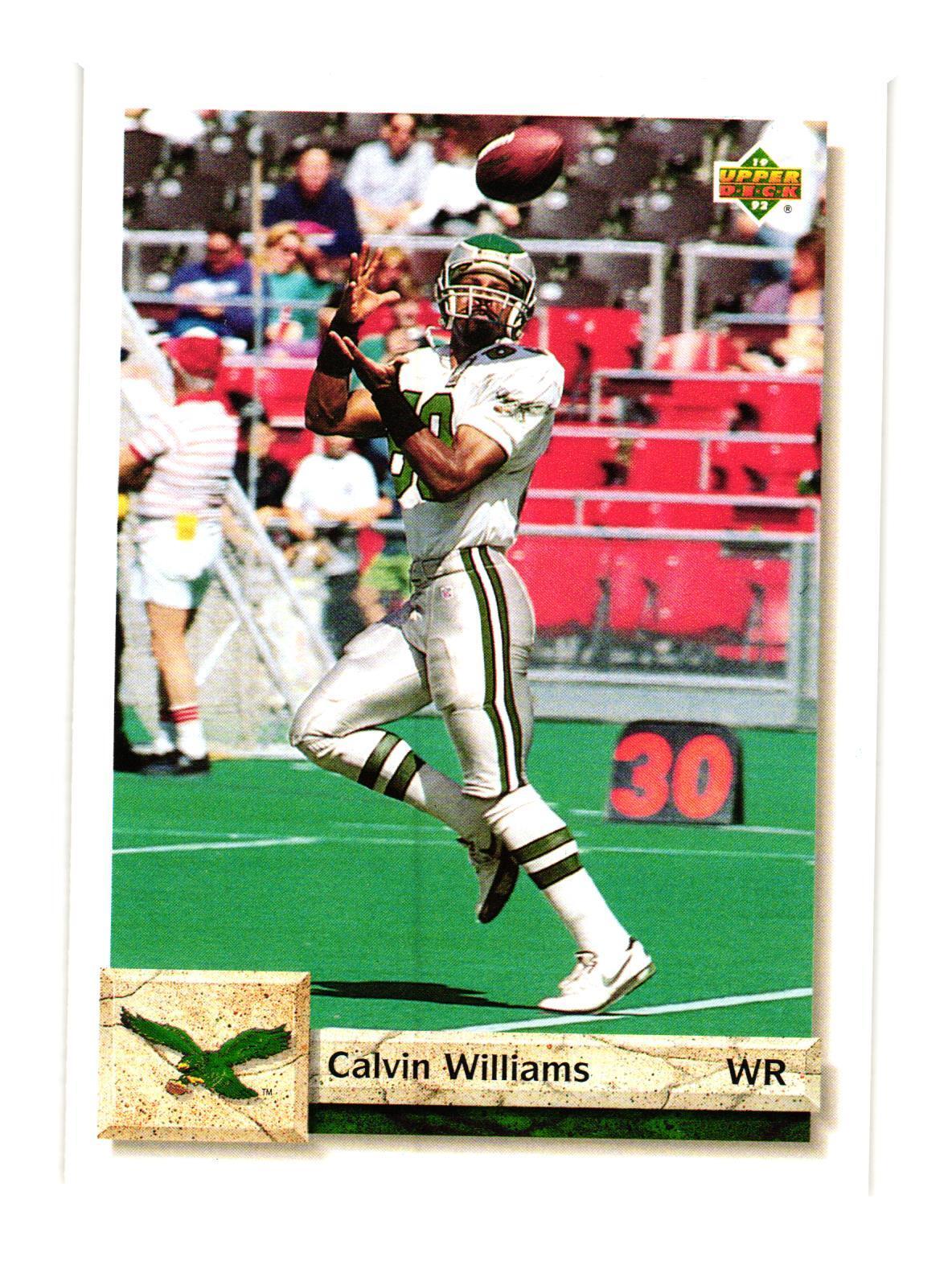 1992 Upper Deck #483 Calvin Williams Philadelphia Eagles