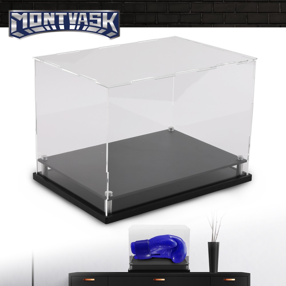 Box Glove Display Case Base Riser Stand Fit For Full Size Boxing Glove Holder