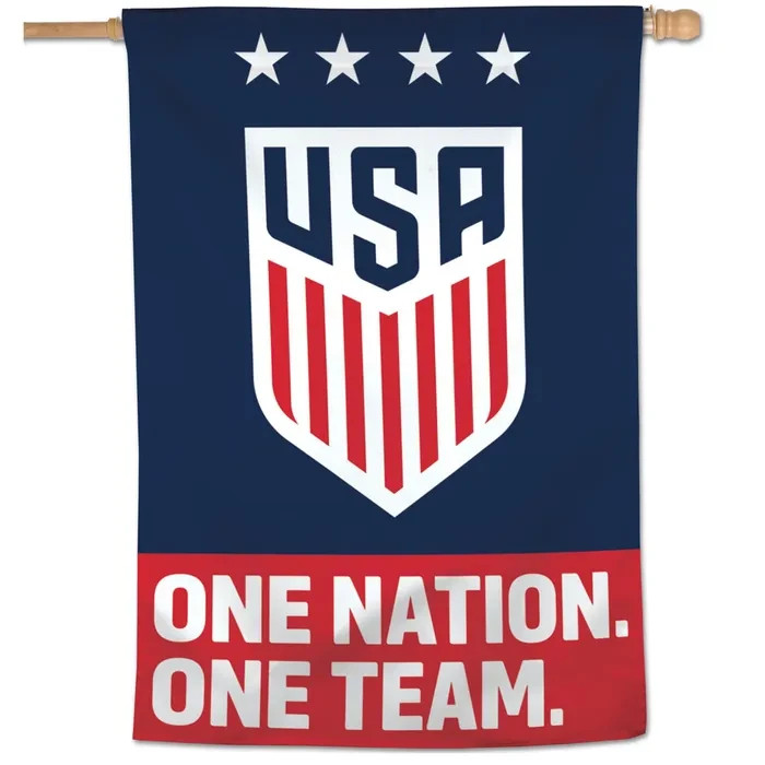 USA SOCCER NATIONAL TEAM WORLD CUP 28″ X 40″ HOUSE FLAG OR WALL BANNER WINCRAFT