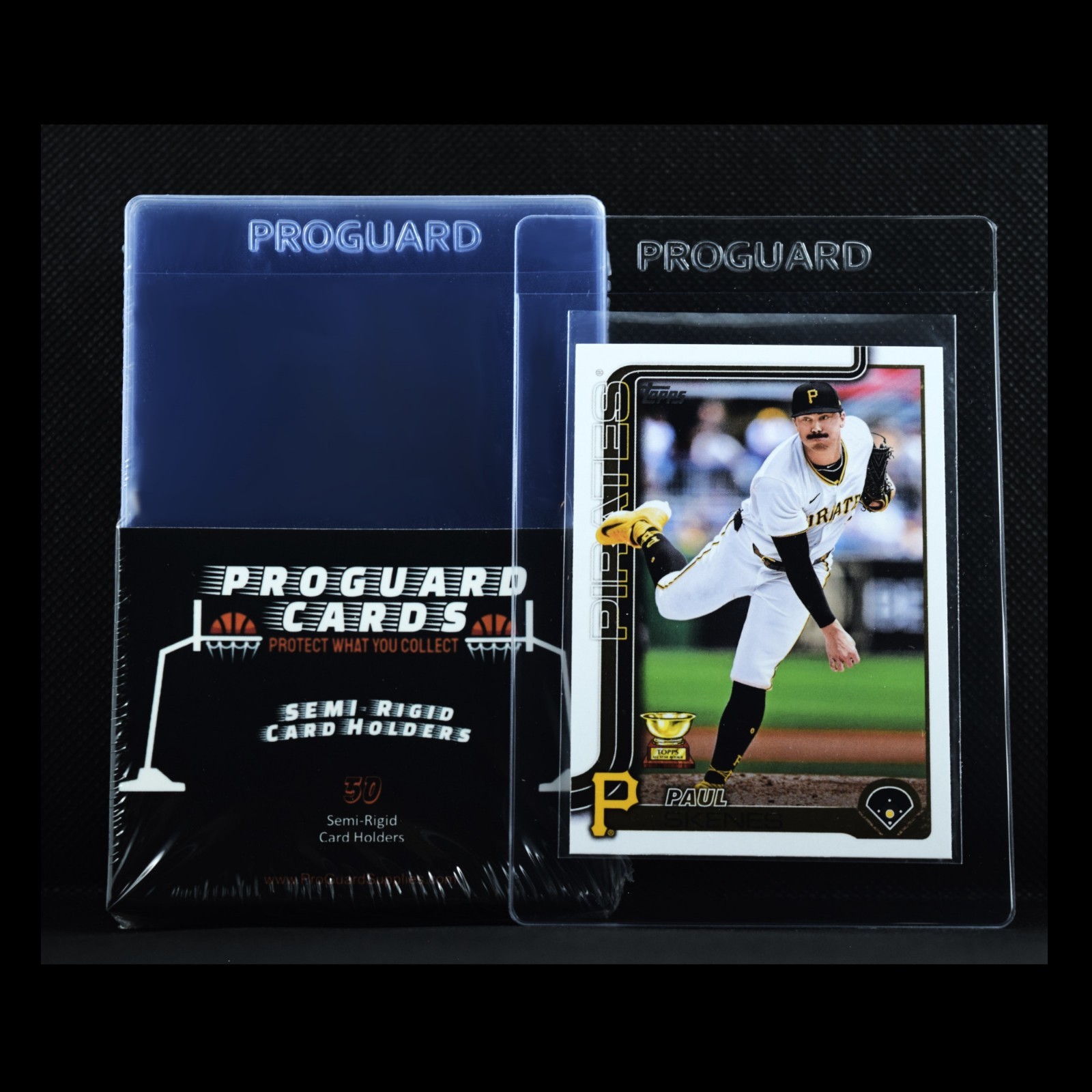 ProGuard Cards Semi Rigid Card Holders | Grading Submission Size 50pk – 1000pk