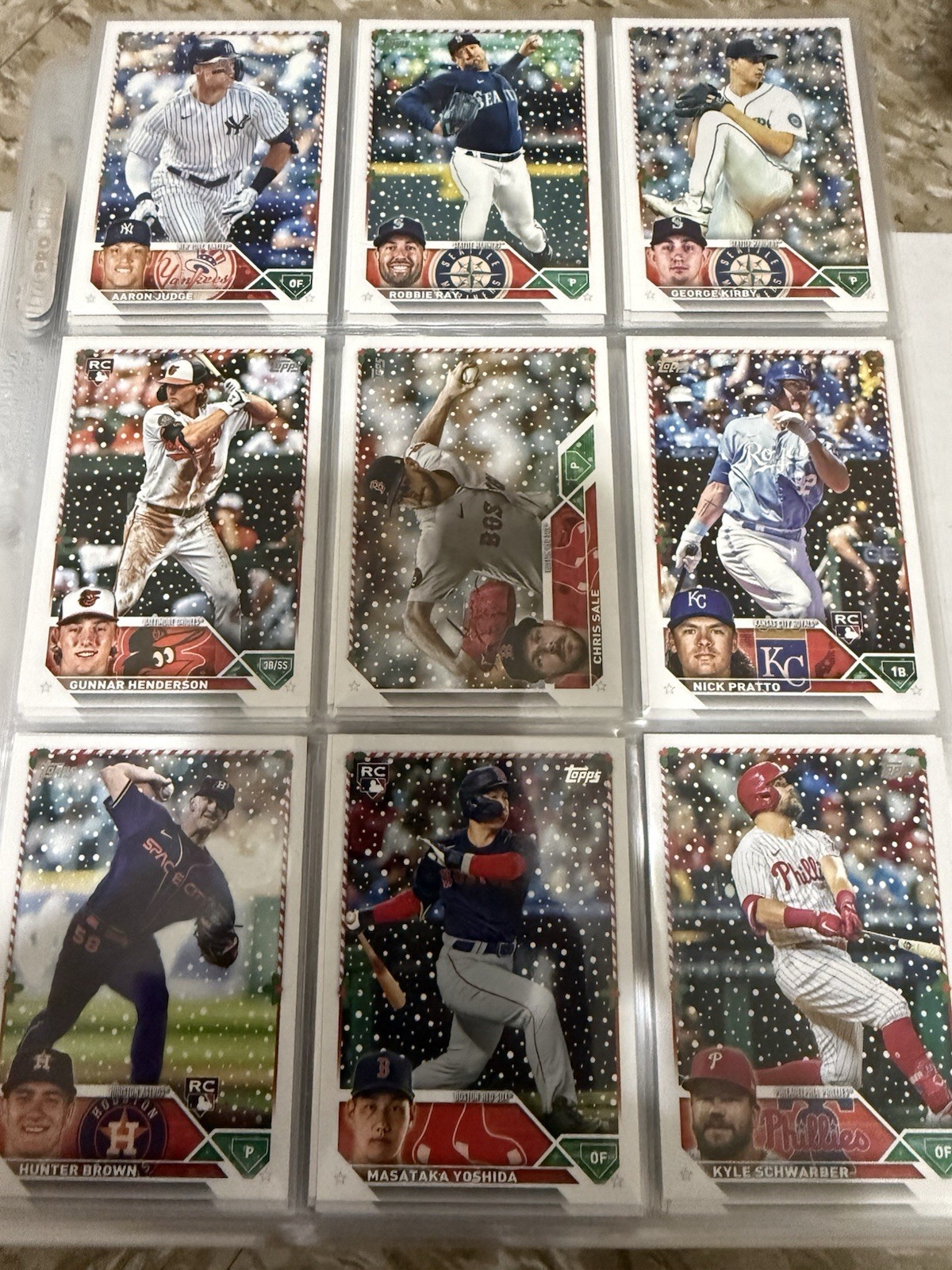 2023 Topps Holiday Complete Set H1-H200 Corbin Carroll/G.Henderson/Jung/Volpe RC