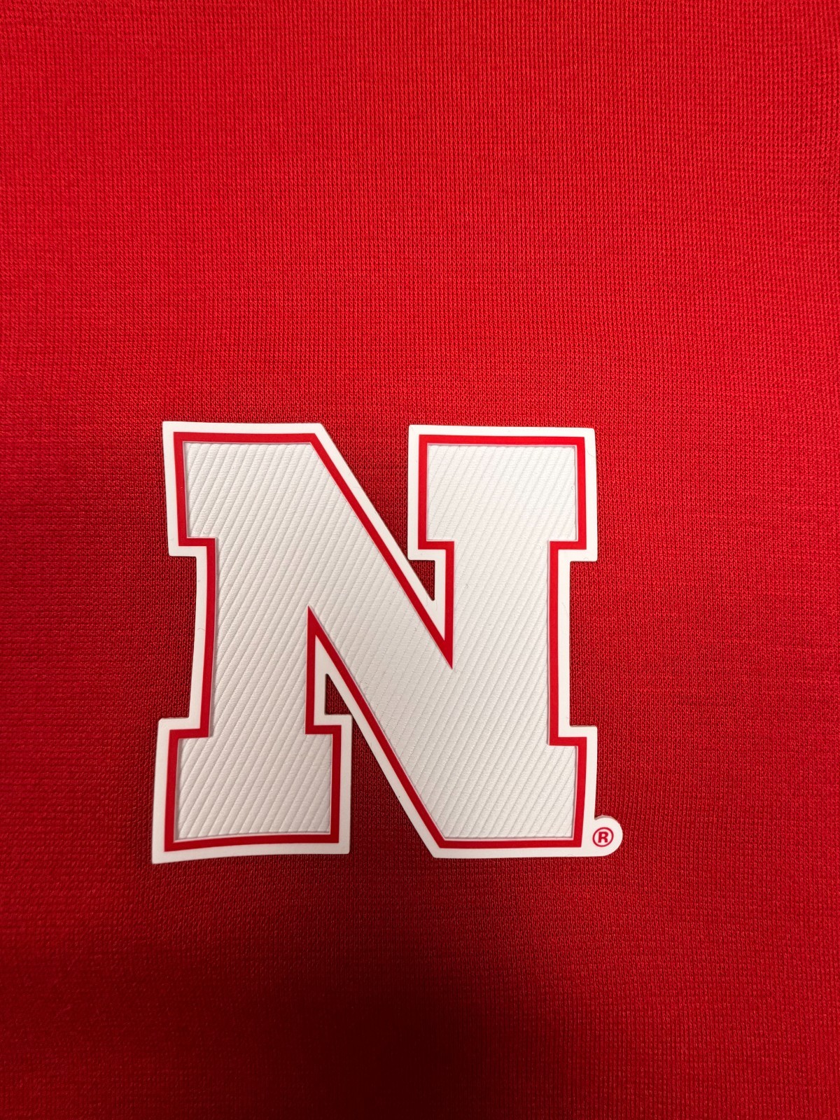 adidas Nebraska Cornhuskers Elevated Quarter-Zip Pullover Red Mens 2XL New