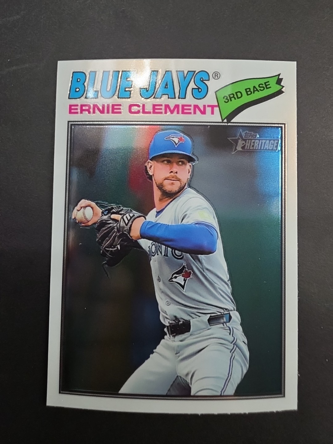 Ernie Clement 2026 Heritage Chrome #21 SP