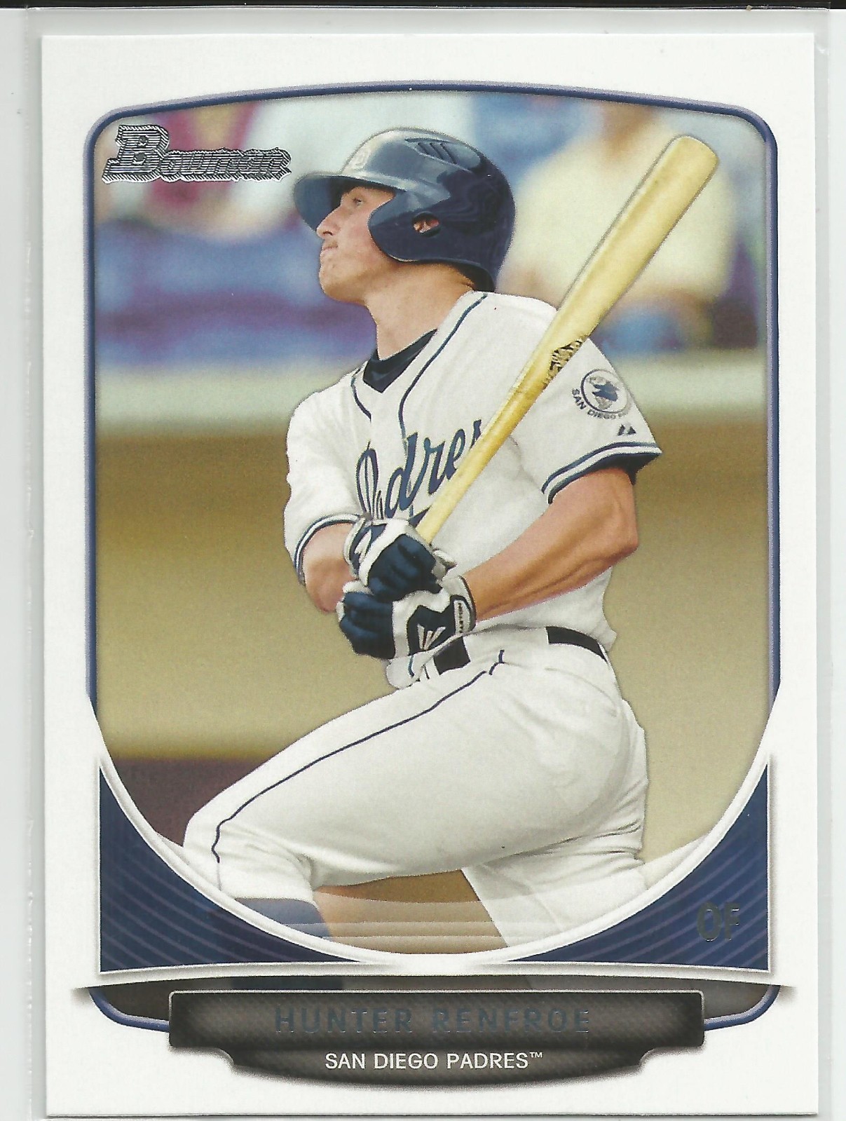 Hunter Renfroe San Diego Padres 2013 Bowman Draft Prospect