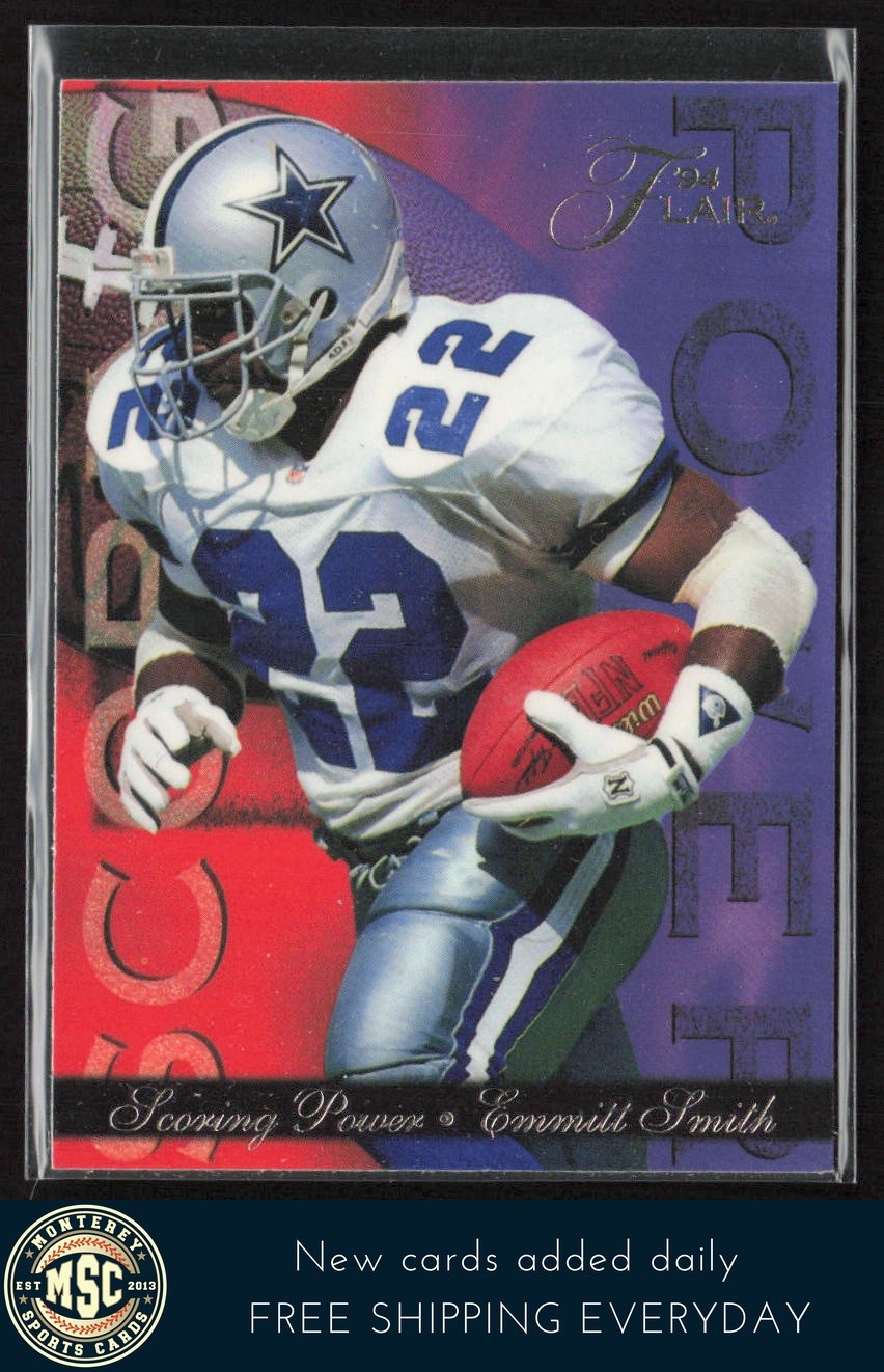 Emmitt Smith 1994 Ultra Flair Scoring Power #5 Dallas Cowboys