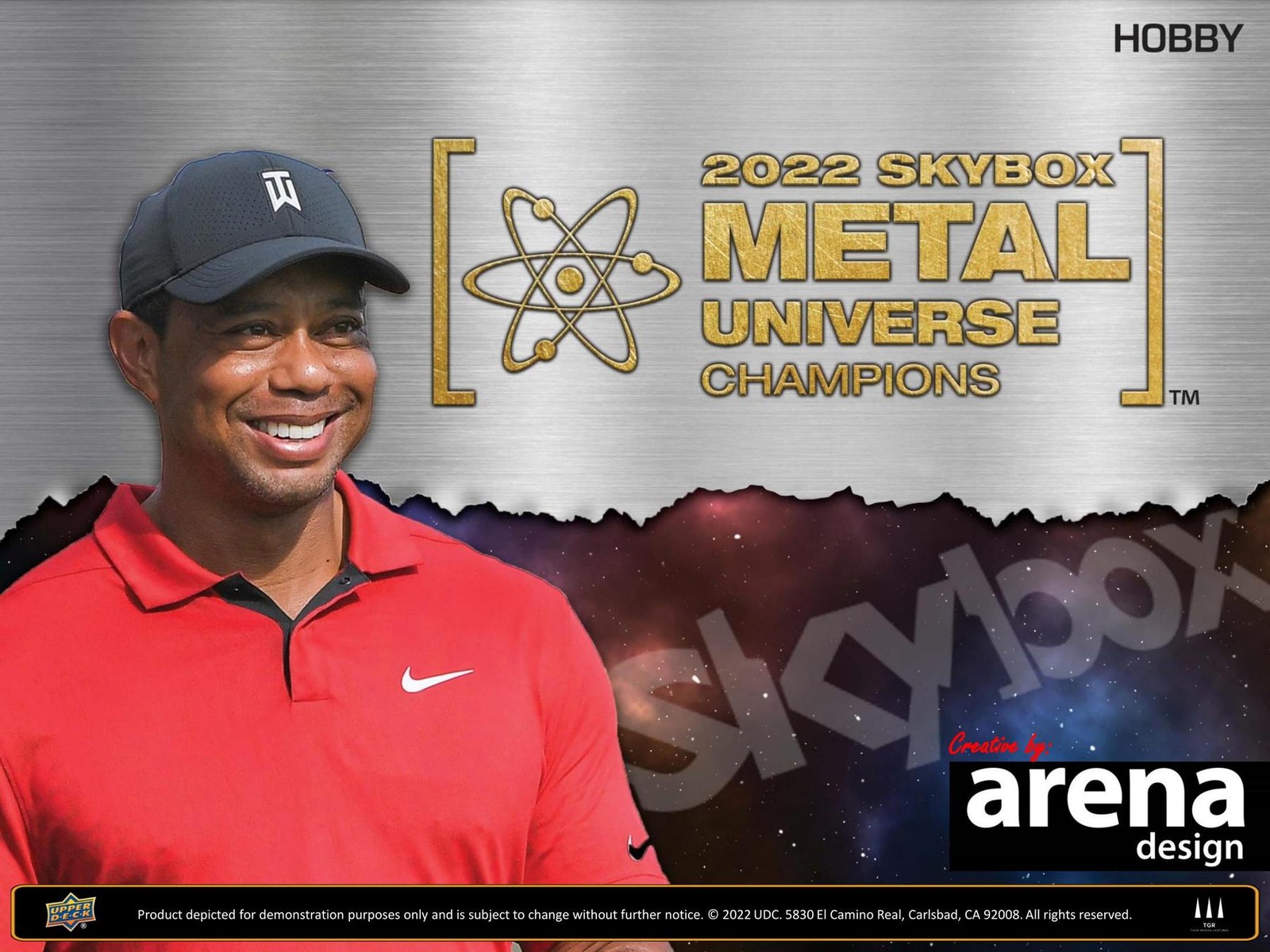 2022 UPPER DECK SKYBOX METAL UNIVERSE CHAMPIONS HOBBY 12-BOX CASE